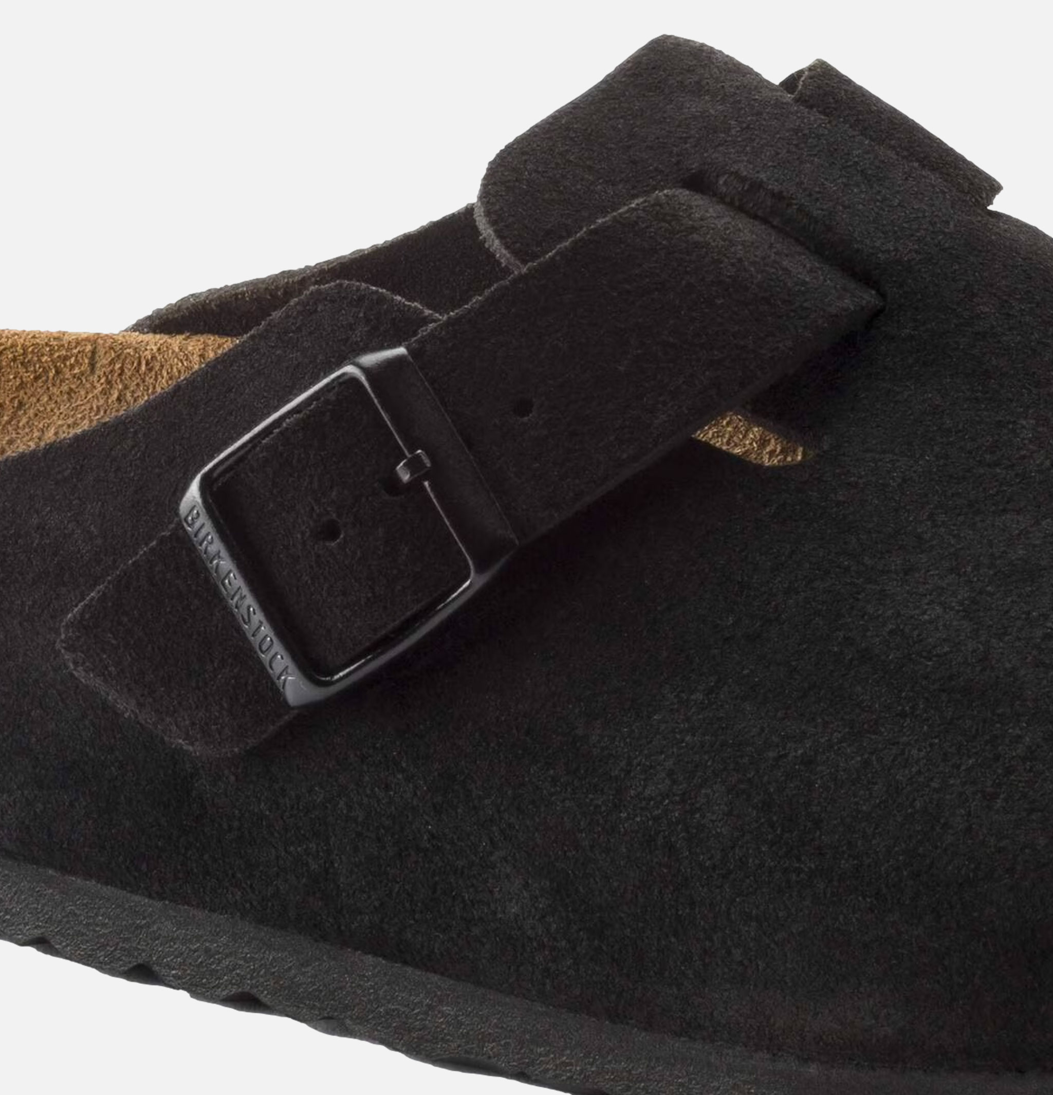 Sabots Birkenstock Softbed Étroite Boston Narrow Noir