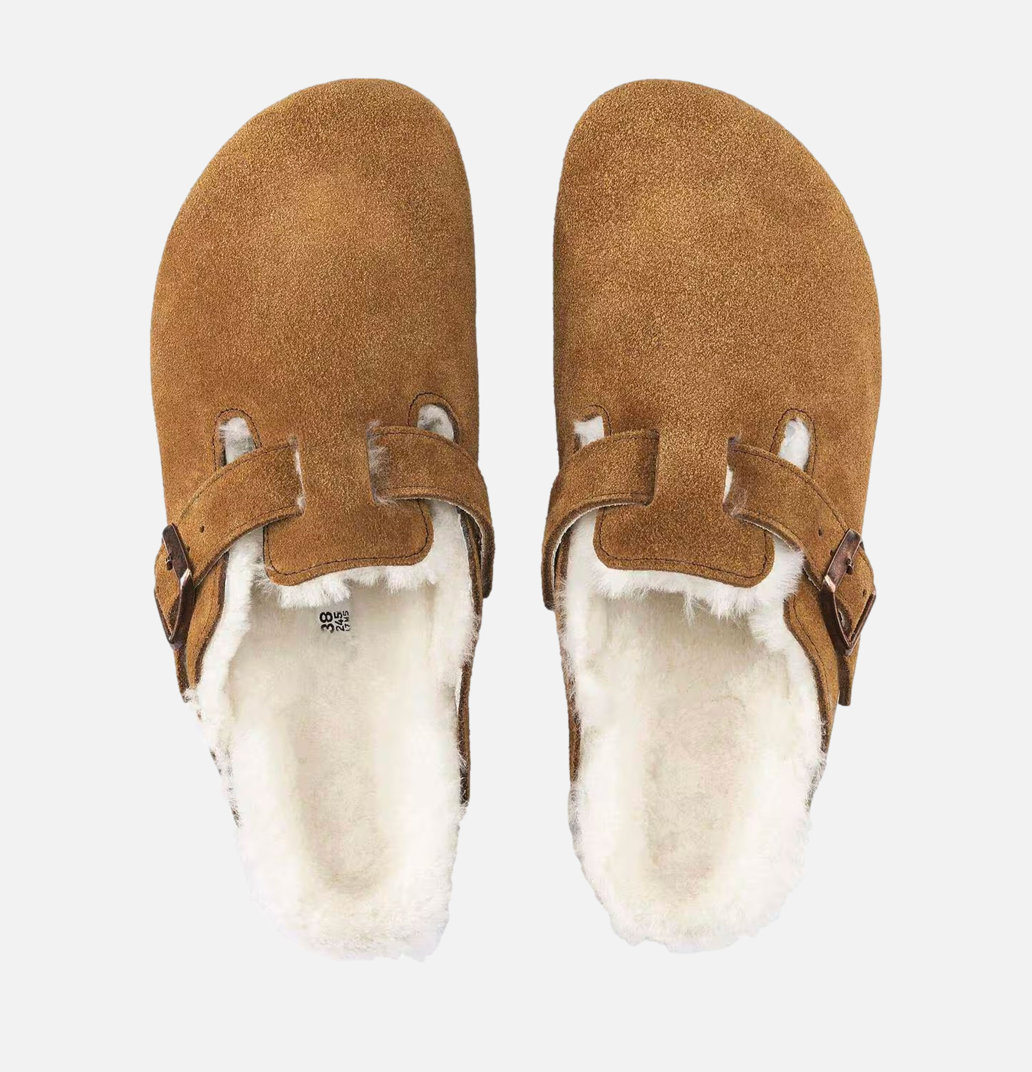 Birkenstock Boston Shearling Narrow Mink