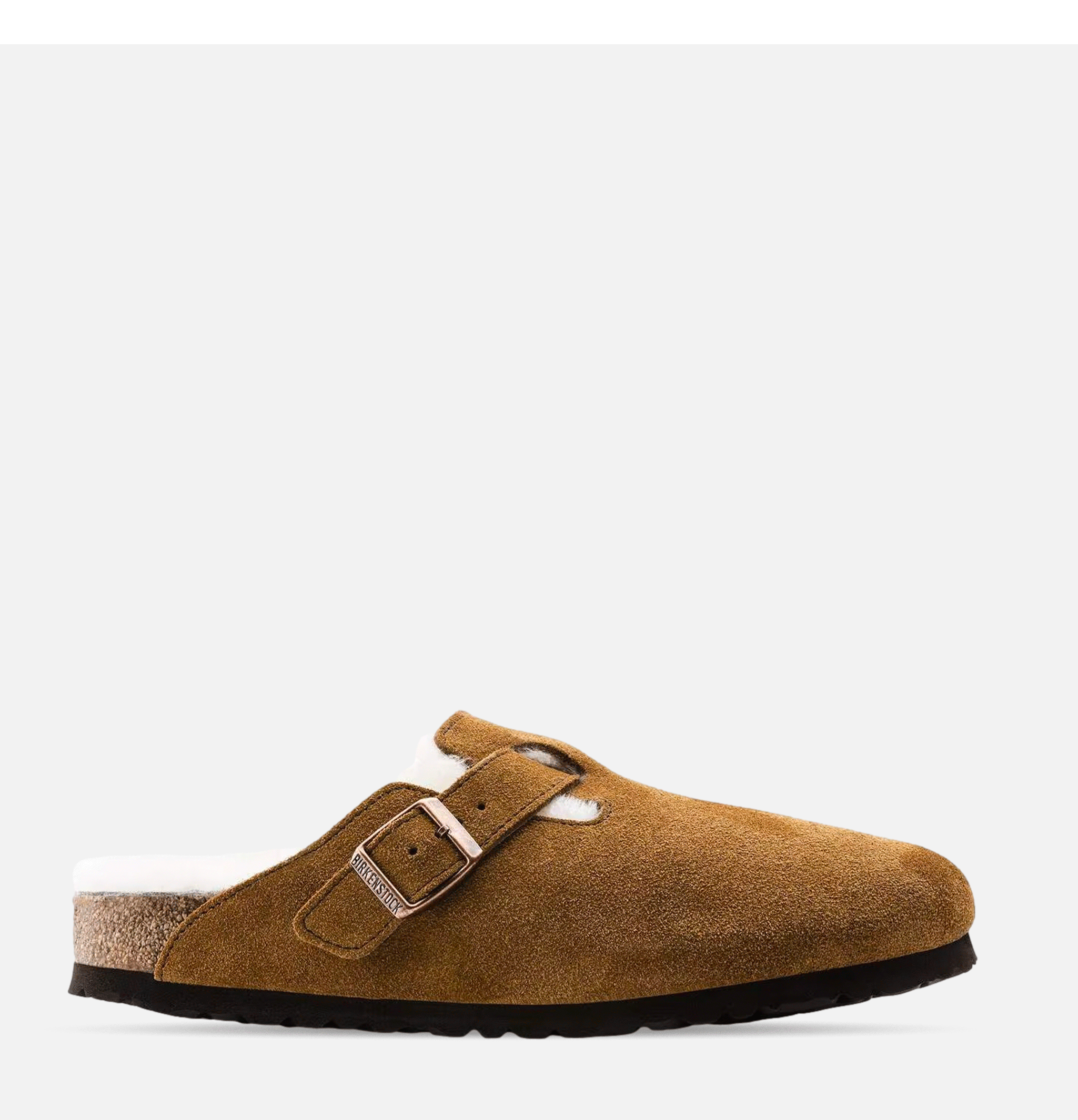 Birkenstock Boston Shearling Narrow Mink