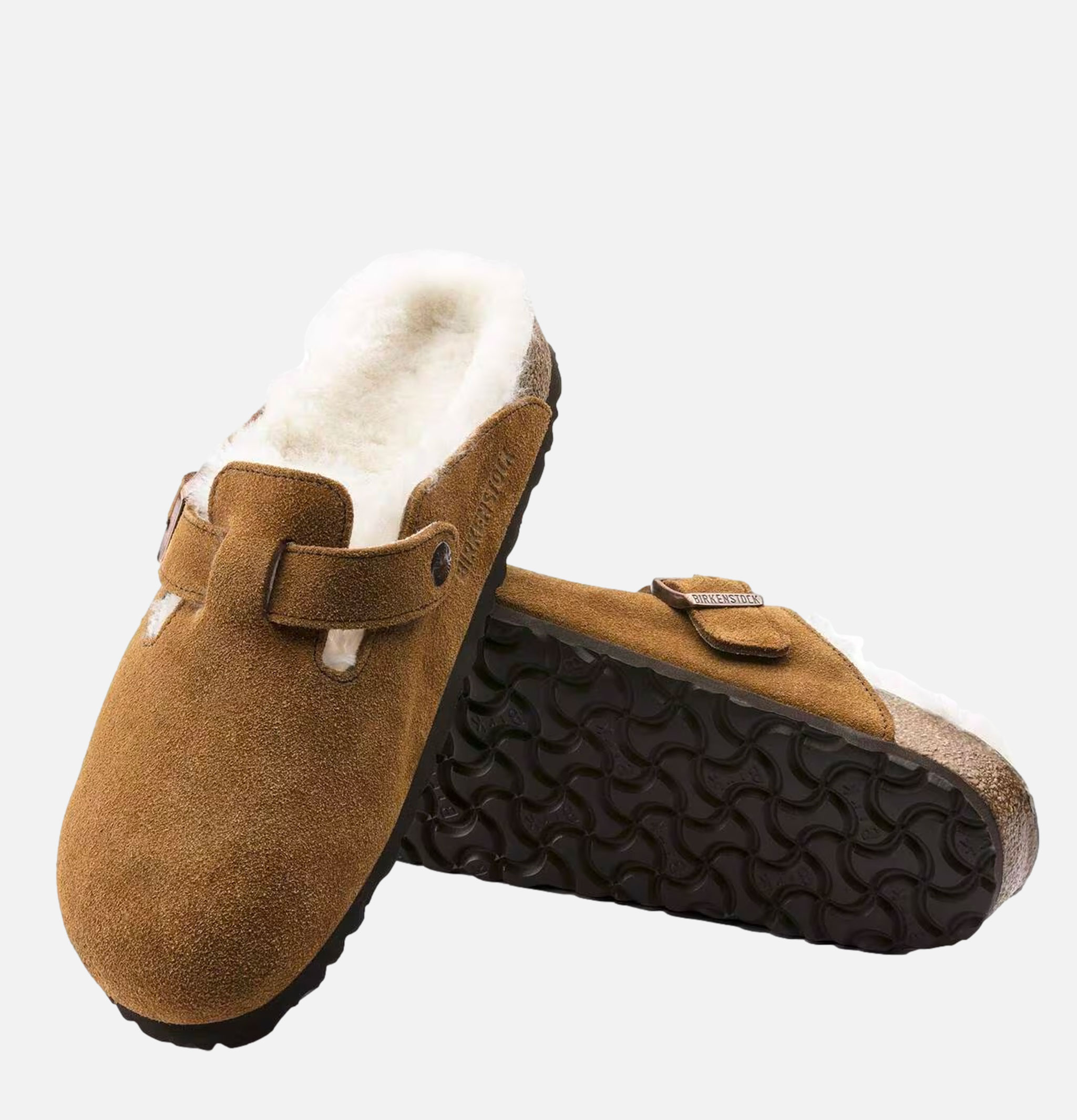 Birkenstock Boston Shearling Narrow Mink