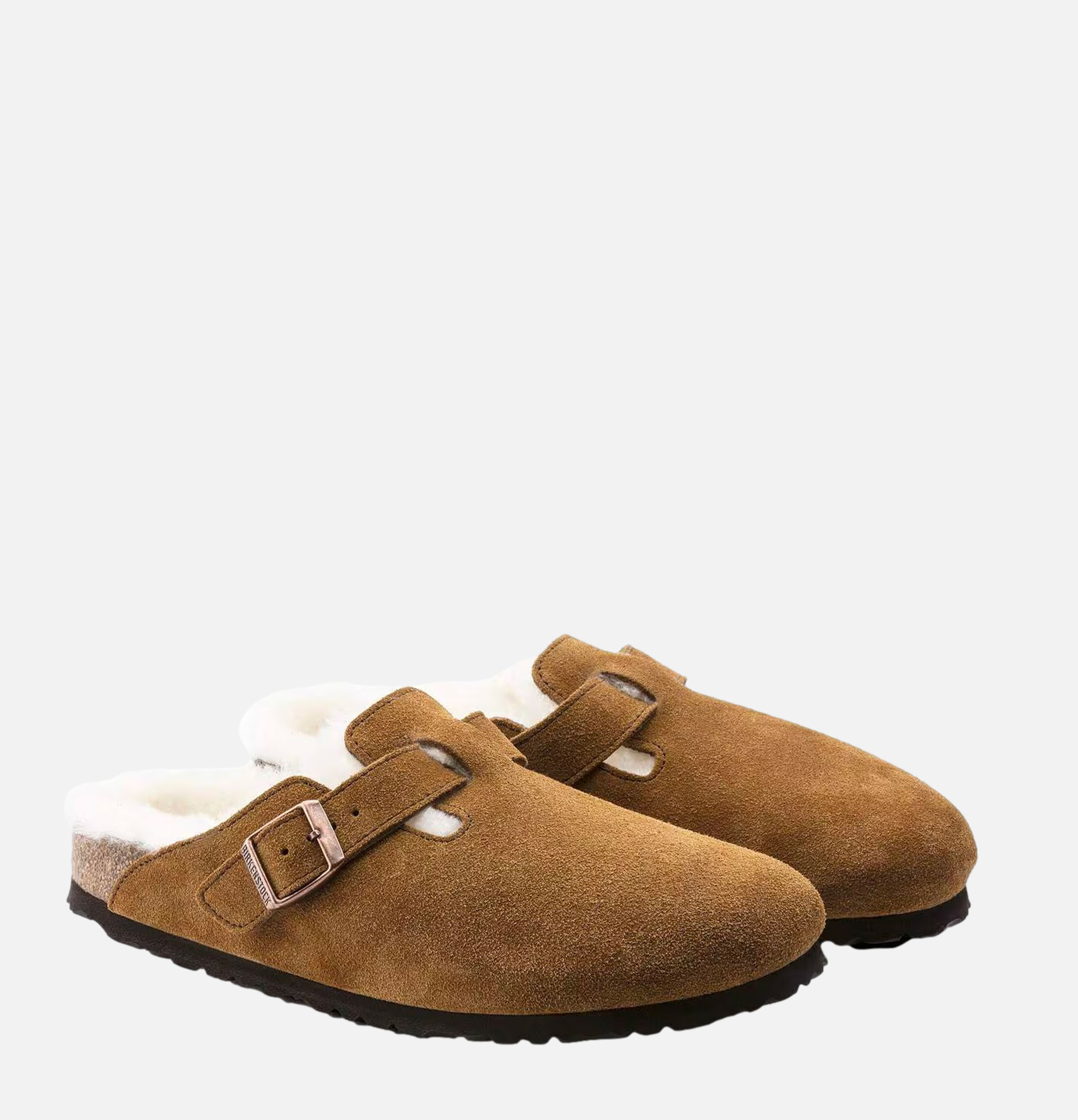 Birkenstock Boston Shearling Narrow Mink