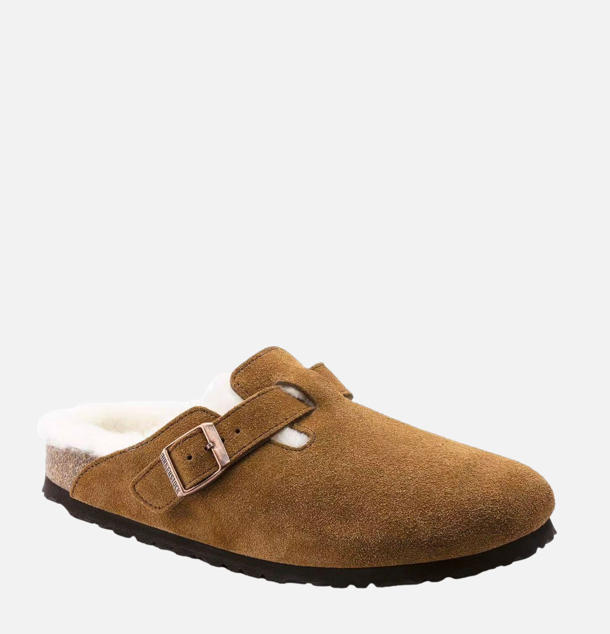 Birkenstock Boston Shearling Narrow Mink