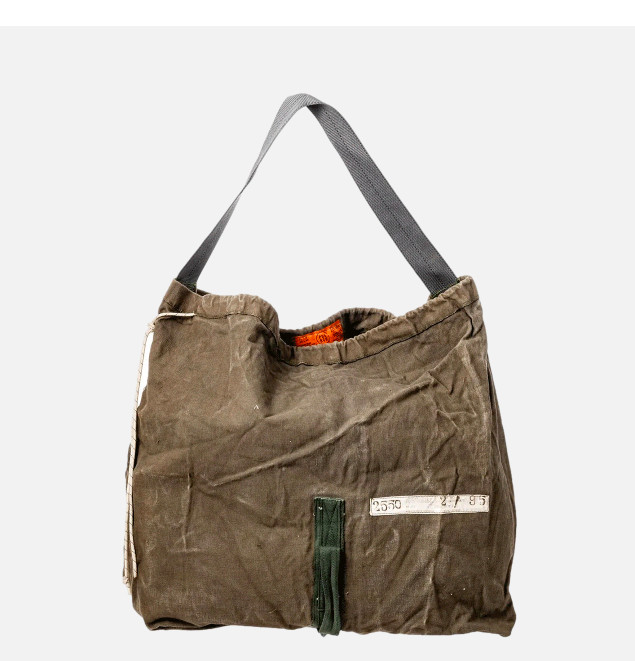 Puebco Vintage Shoulder Bag Material Olive