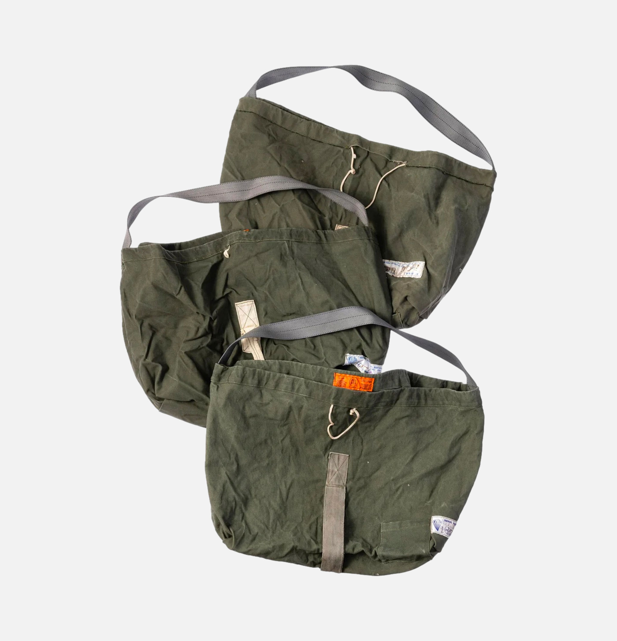 Puebco Vintage Shoulder Bag Material Olive