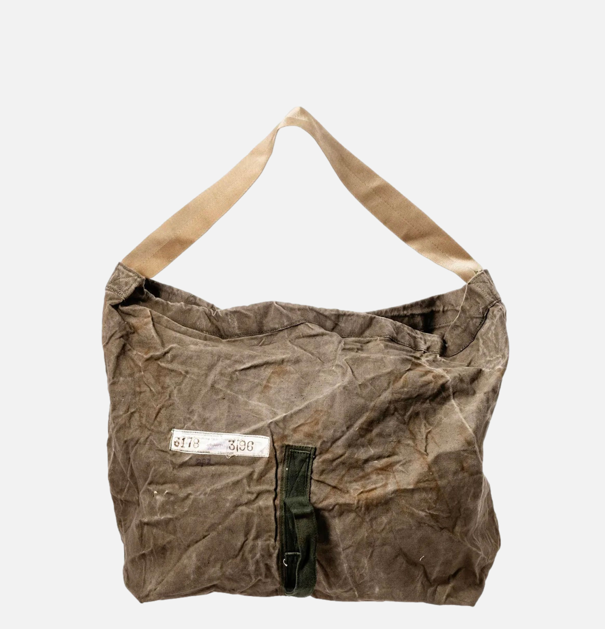 Puebco Vintage Shoulder Bag Material Olive