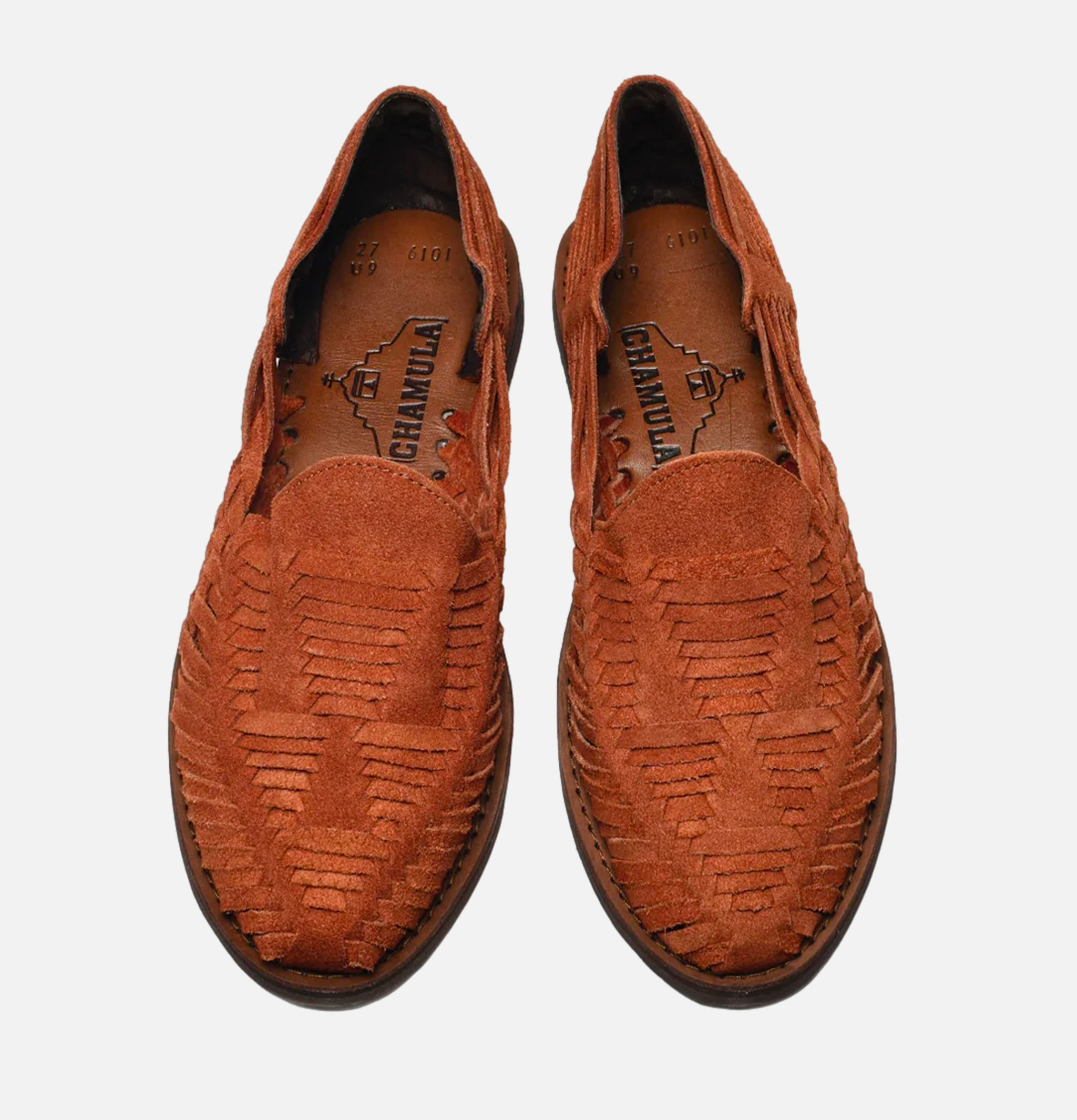 Chamula Sandales Cancun Suede Marron