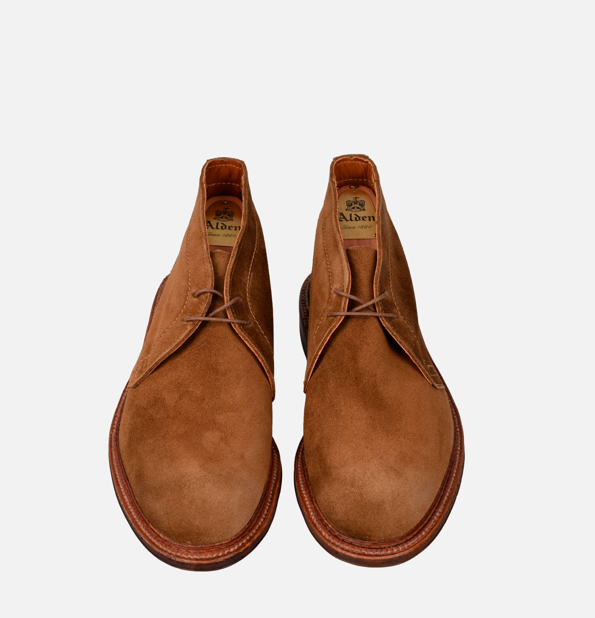 Alden Shoe Co 1493 Bottes Chukka Snuff Suede
