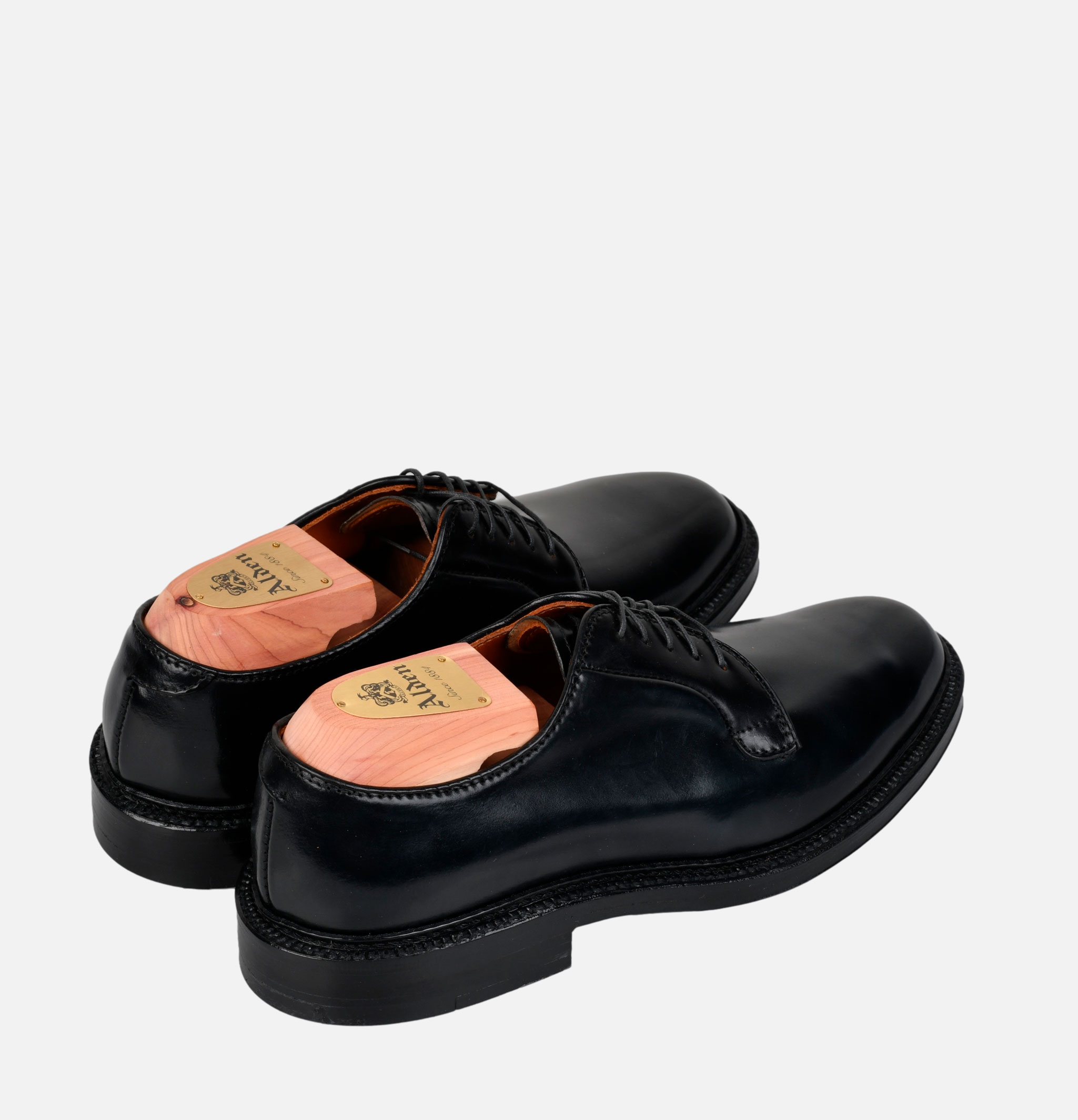 Chaussures Alden Shoe Co 9901 Plain Toe Blucher Noir