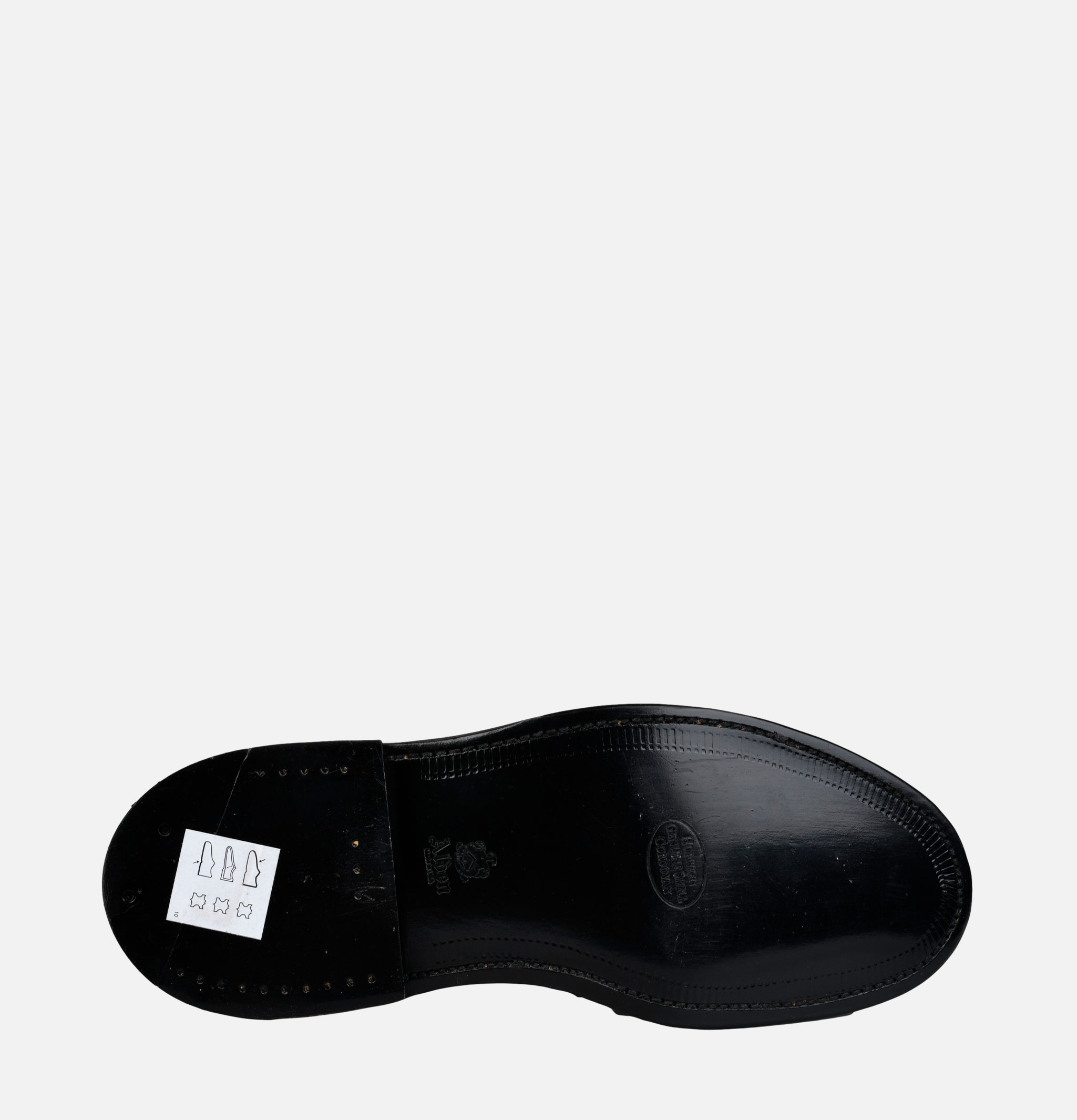 Chaussures Alden Shoe Co 9901 Plain Toe Blucher Noir