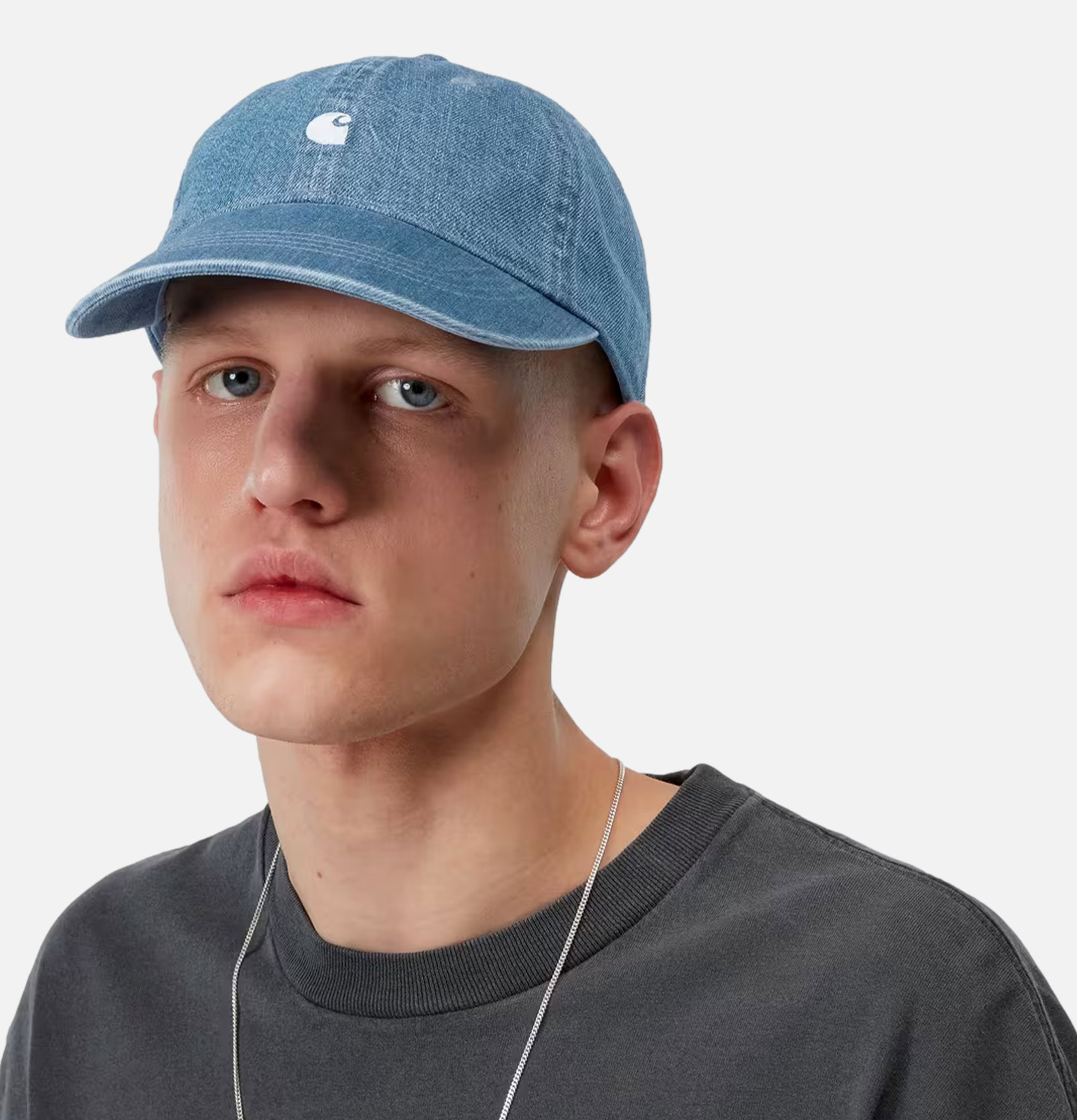 Carhartt WIP Lucas Cap Blue Bleached
