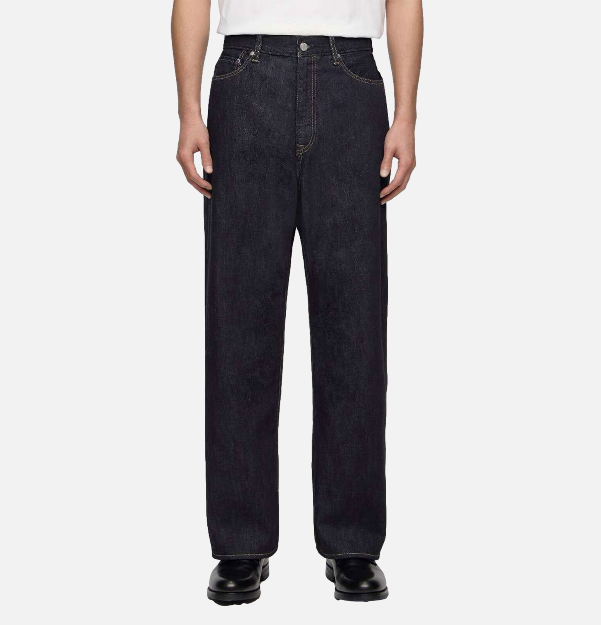 Jean Momotaro Jeans  #400 Wide Tokuno Blue