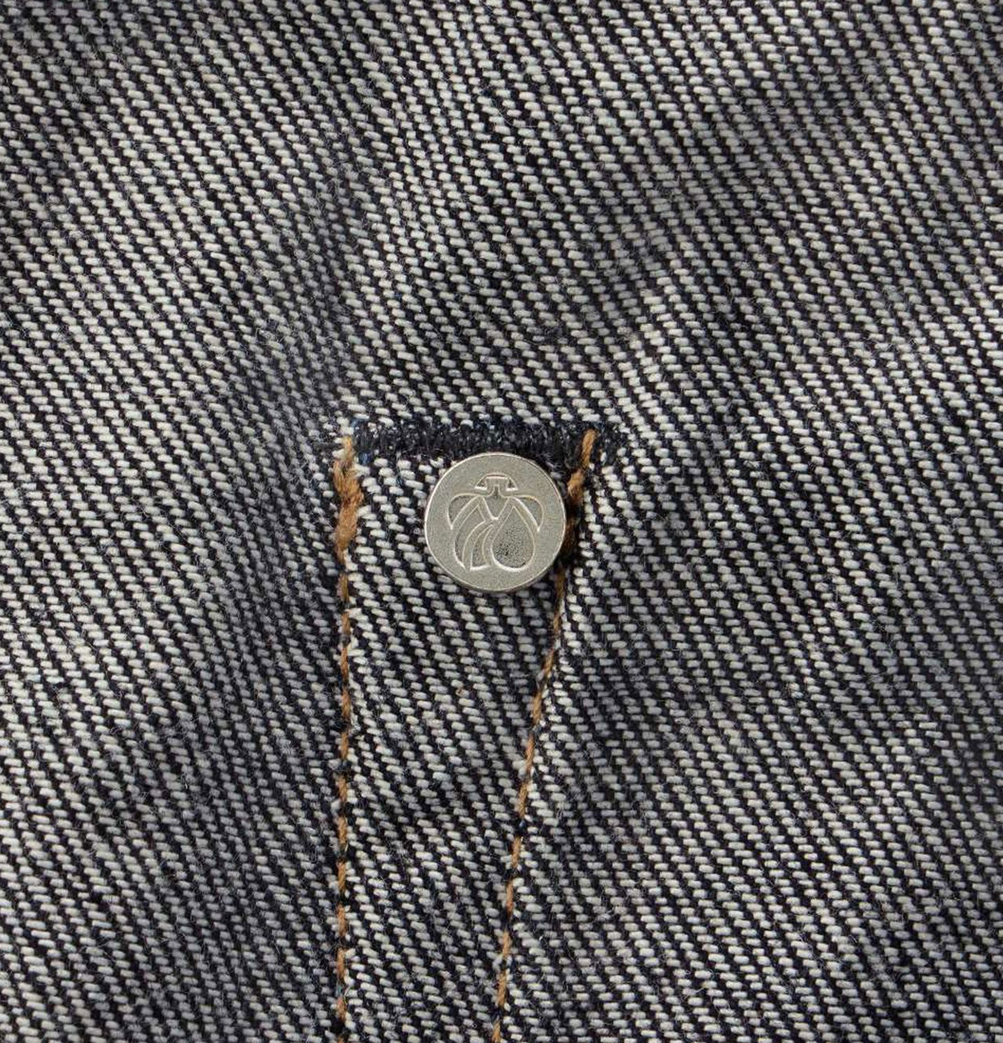 Jean Momotaro Jeans  #400 Wide Tokuno Blue