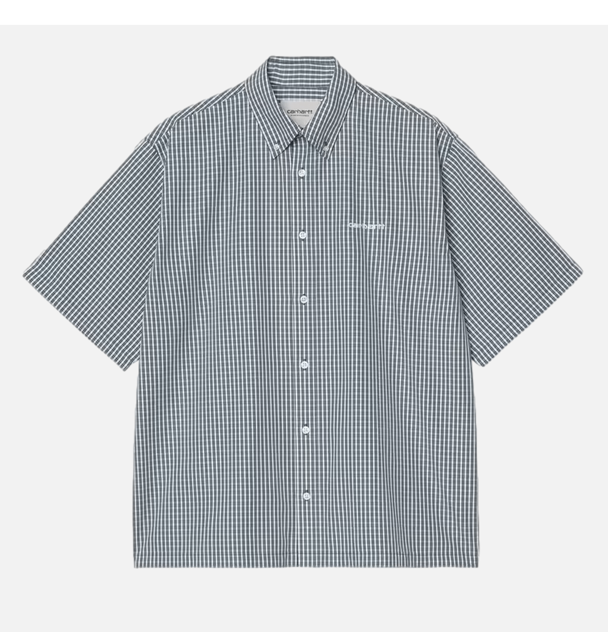 Carhartt WIP Groff Check Blue River S/S Shirt