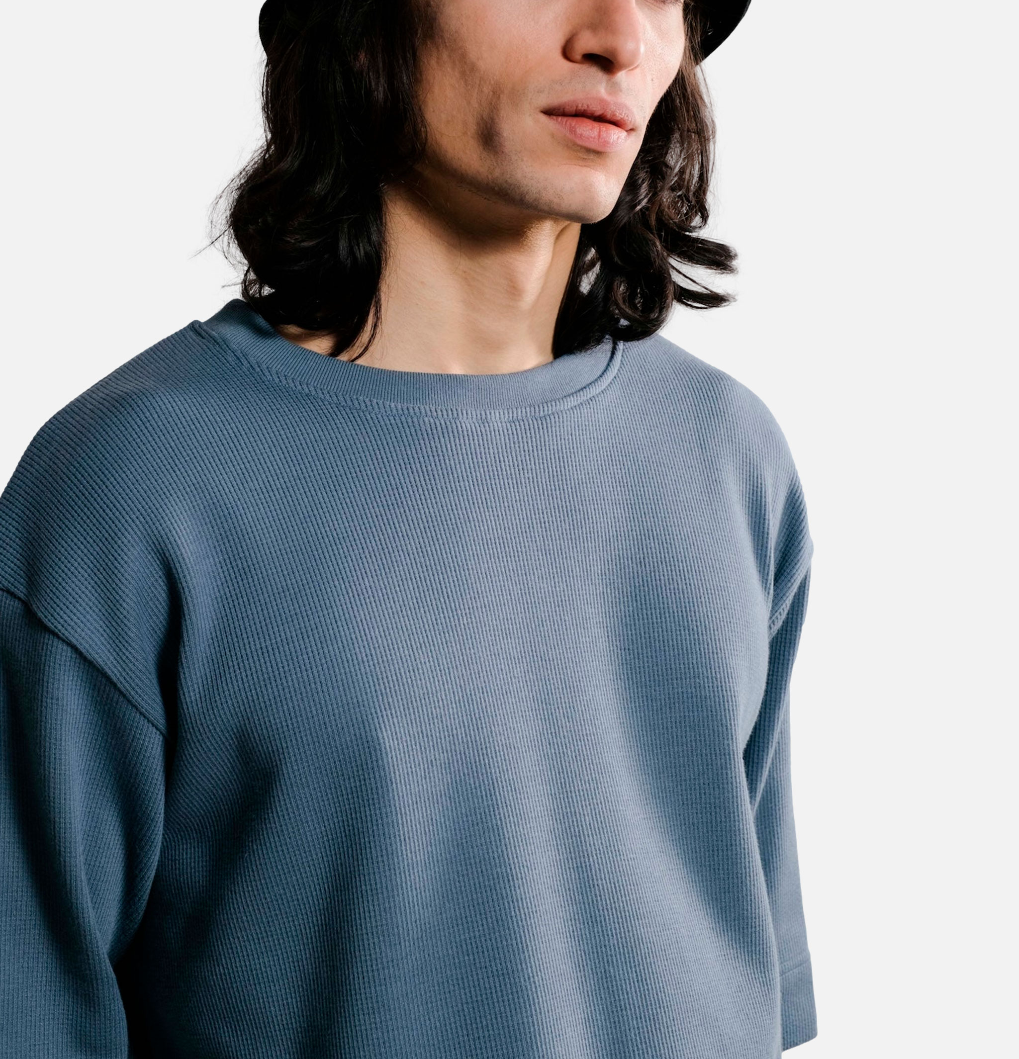 Nitto Knitwear Vahé S/s T-shirt Indigo