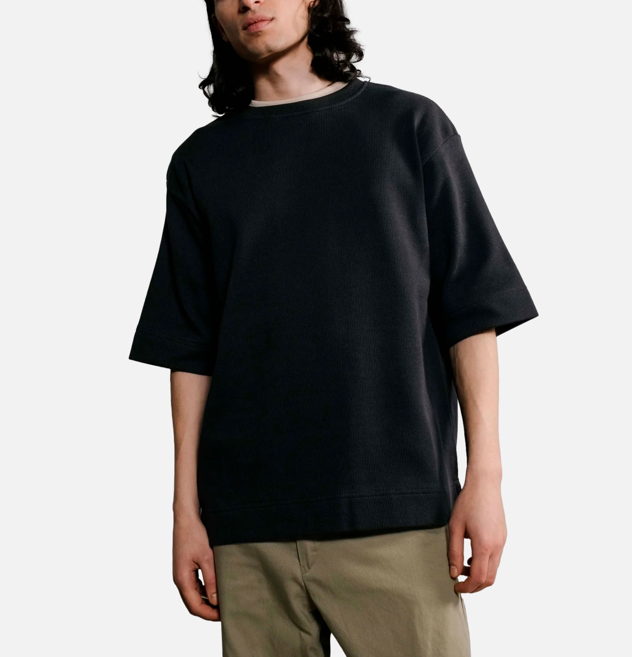 Nitto Knitwear Vahé S/s T-shirt Black