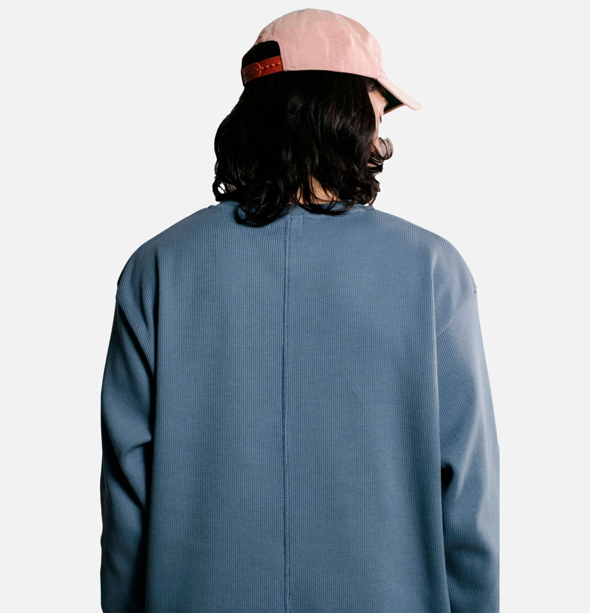 Nitto Knitwear T-shirt Manche Longue Vahé Indigo