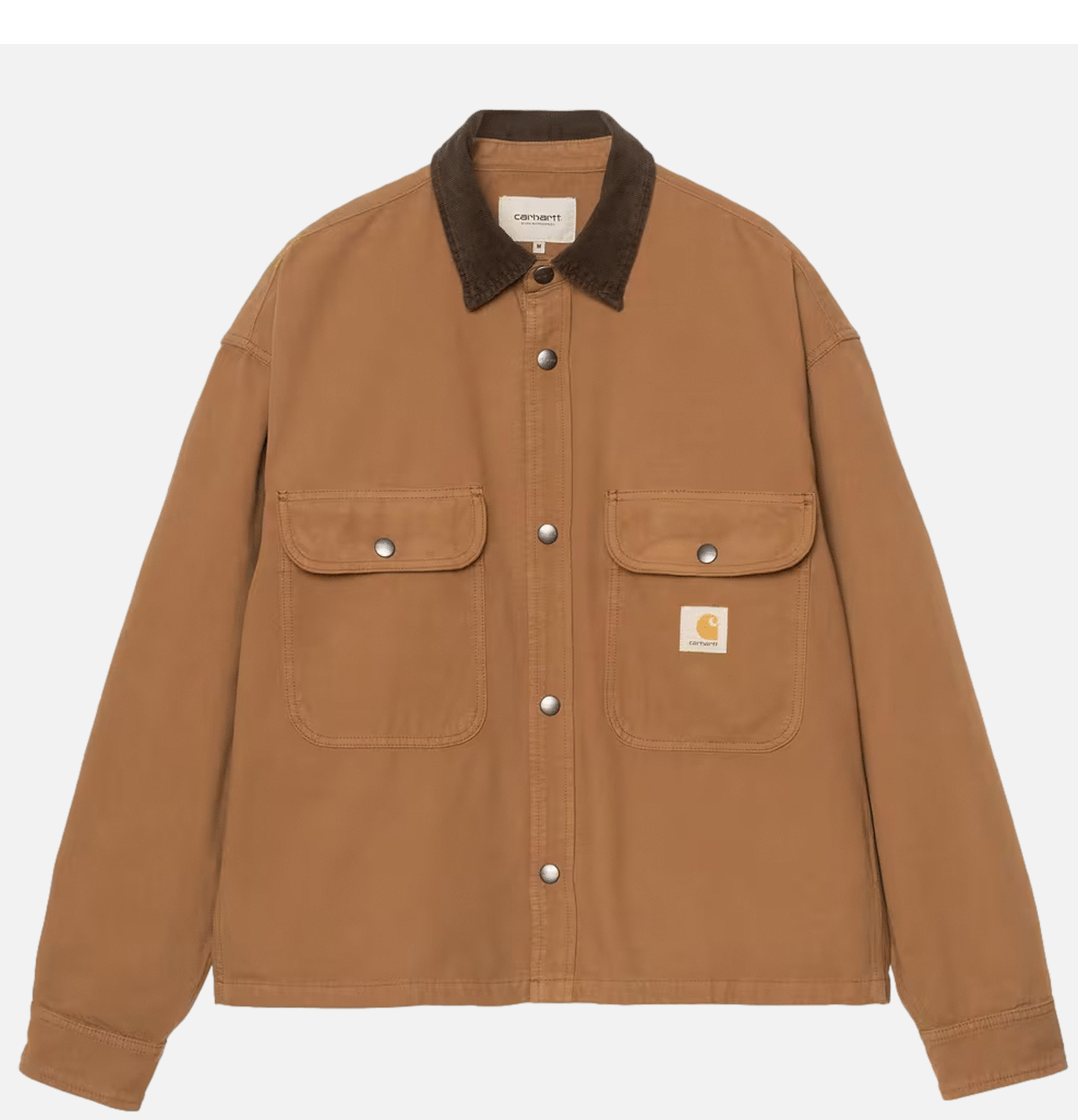 Carhartt WIP Prescott Hamilton Brown Shirt