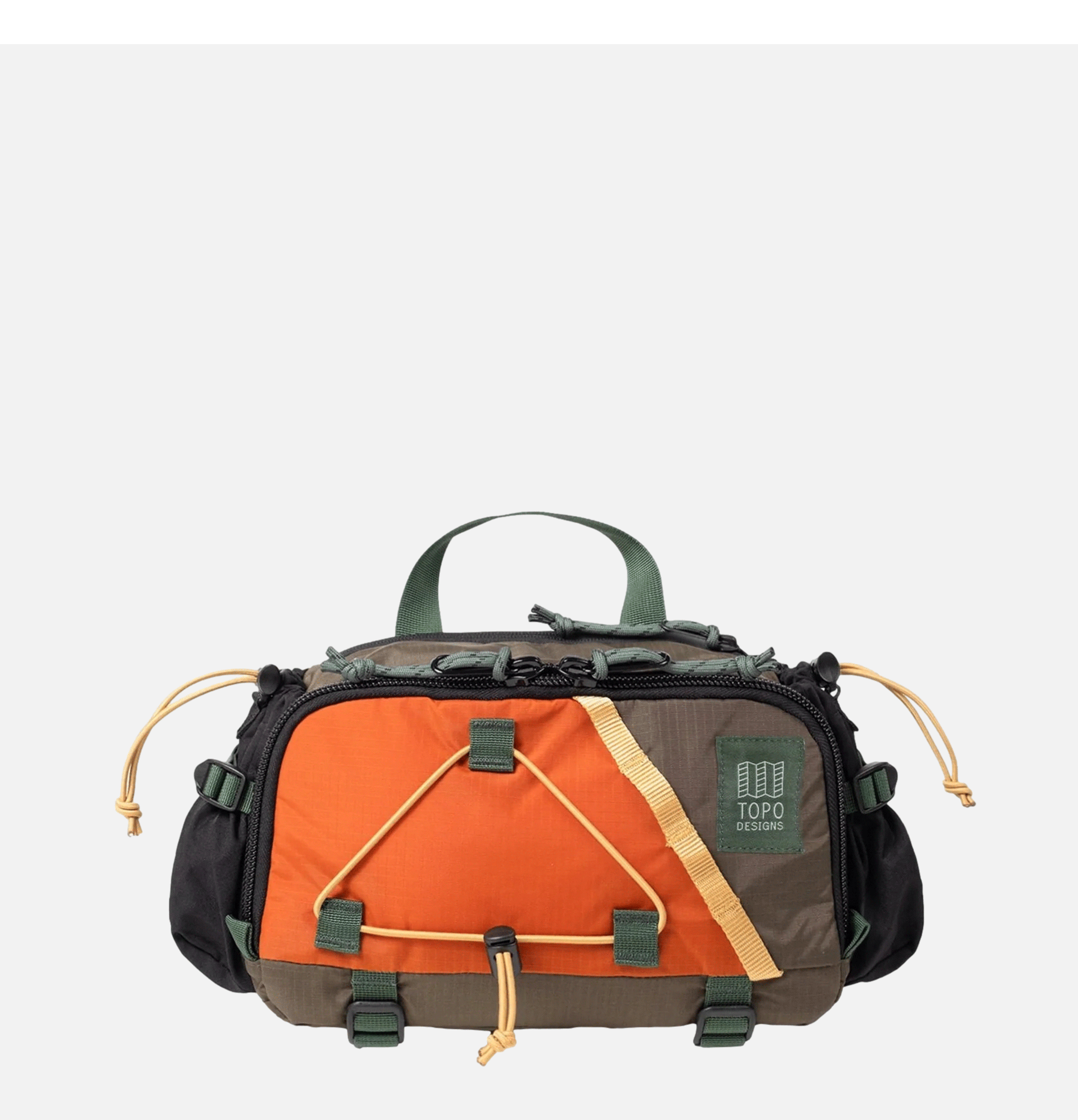 Topo Designs Mountain Hip Pack Woodland Terracotta