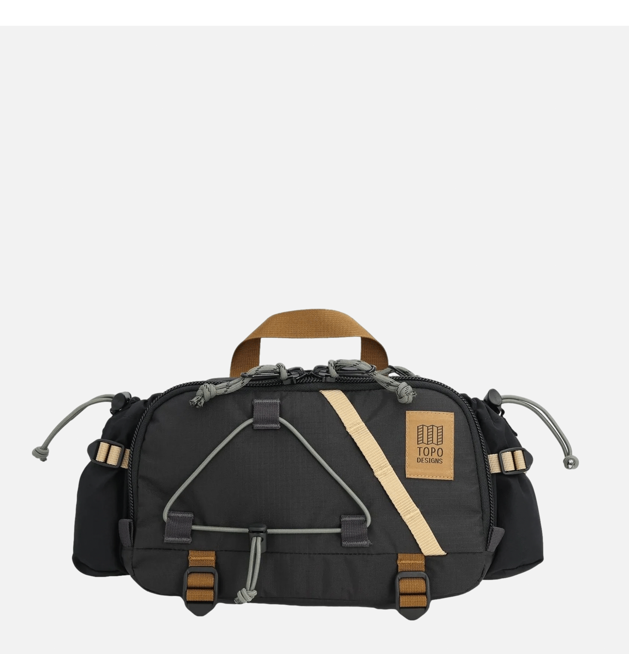 Topo Designs Mountain Hip Pack Black Neutral