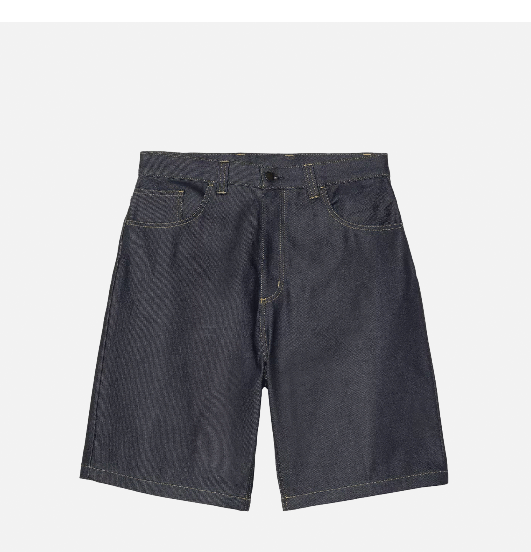 Carhartt WIP Brandon Blue Rigid Shorts