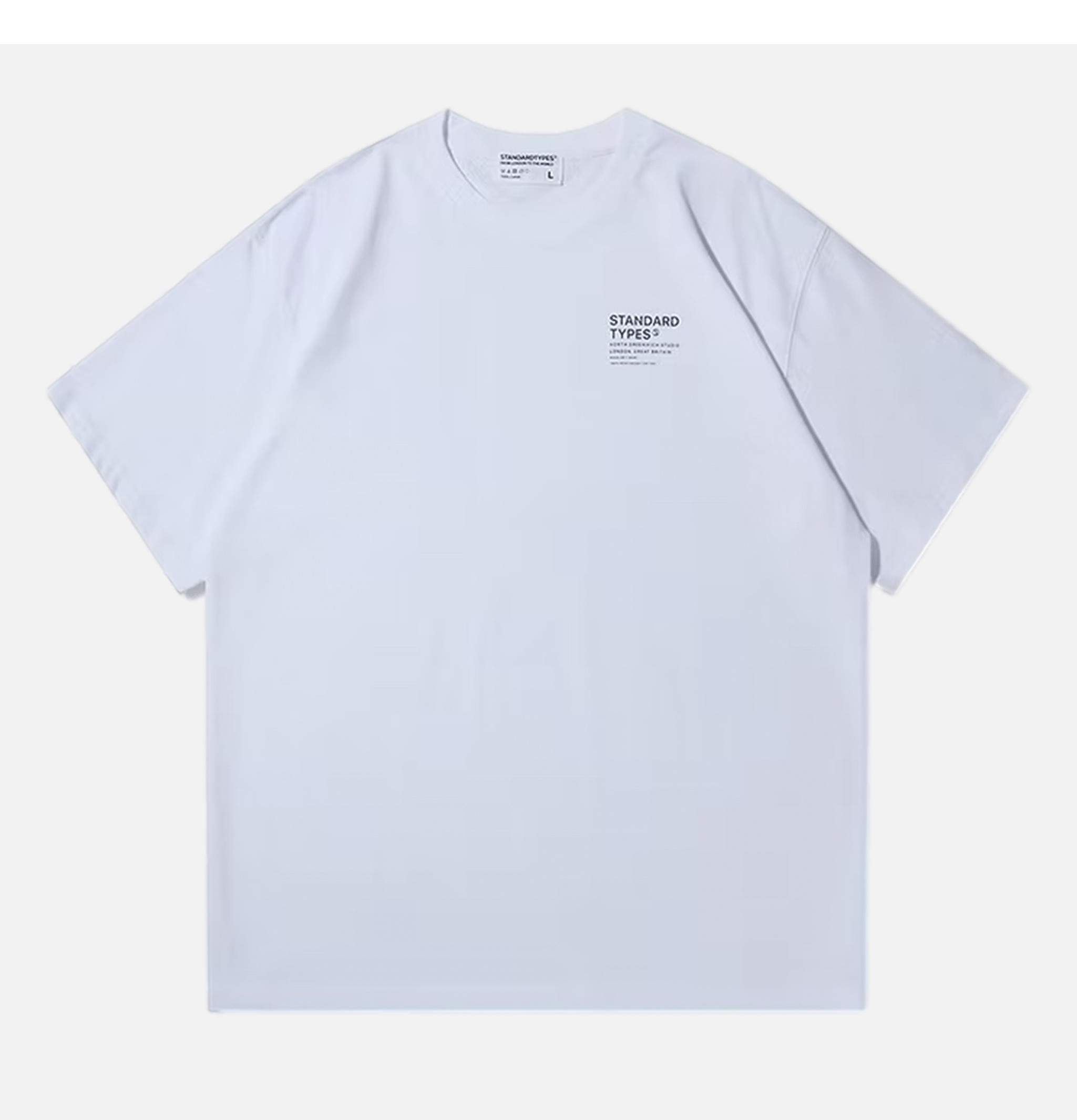 Standard Types Minimal White T-shirt