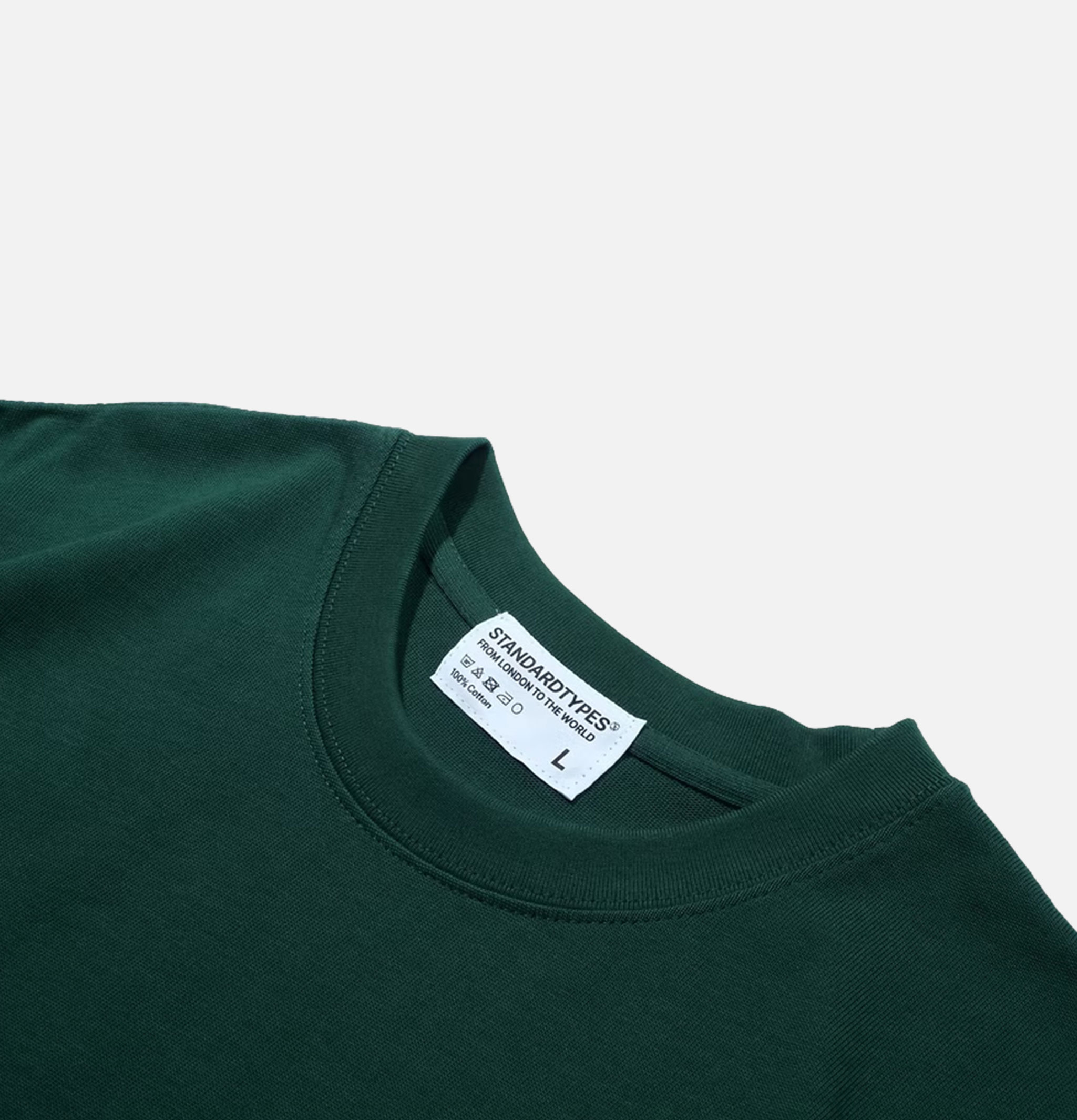 Standard Types Minimal T-shirt Vert