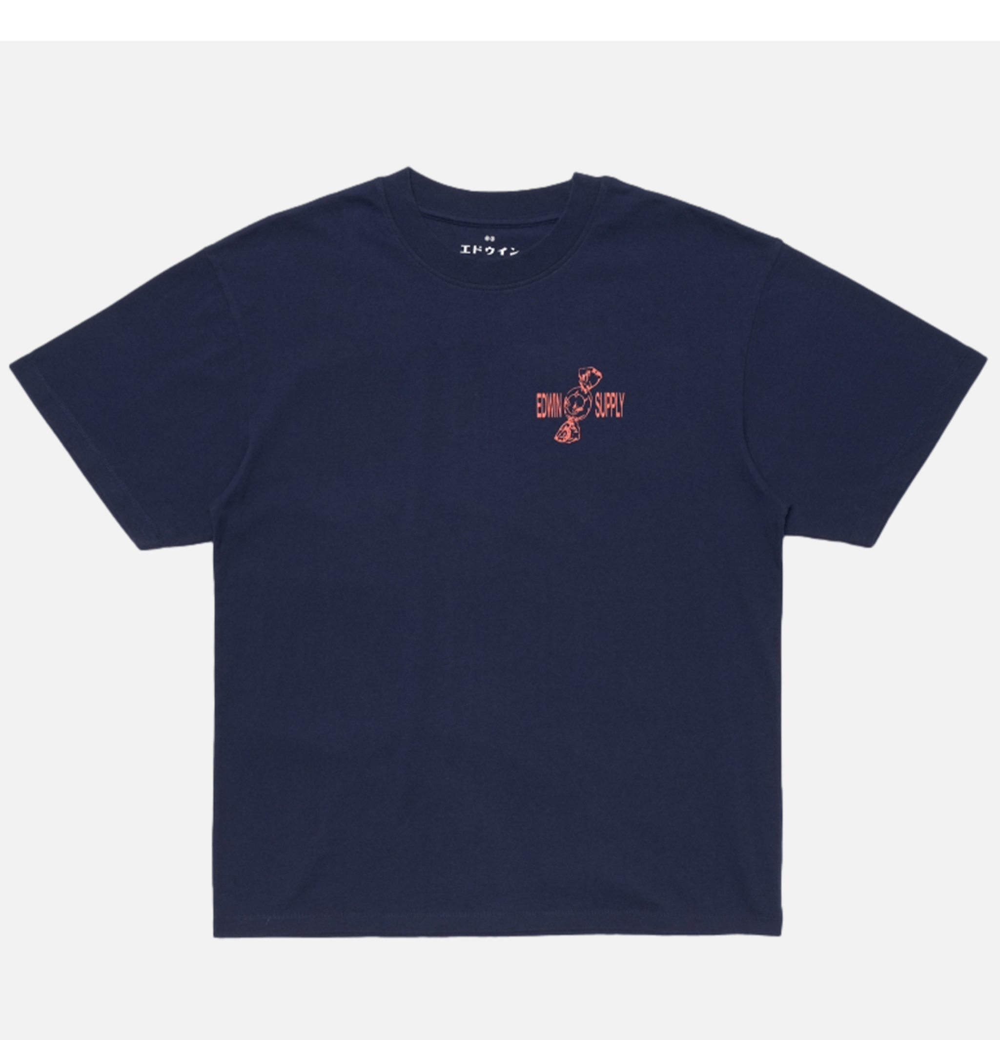 Edwin Sorry Tokyo Ts Maritime Blue