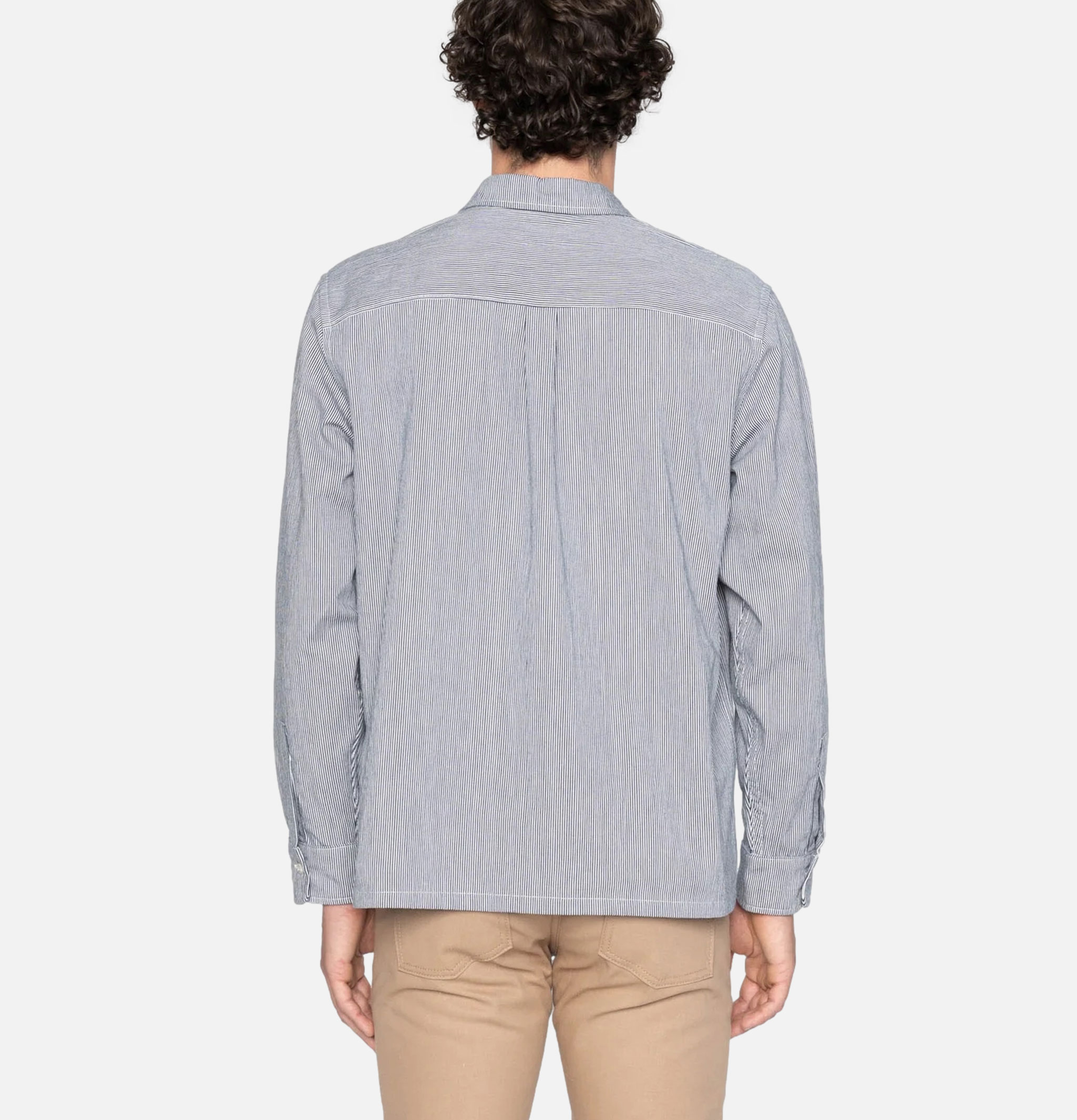 Naked & Famous True Shirt Hickory Indigo
