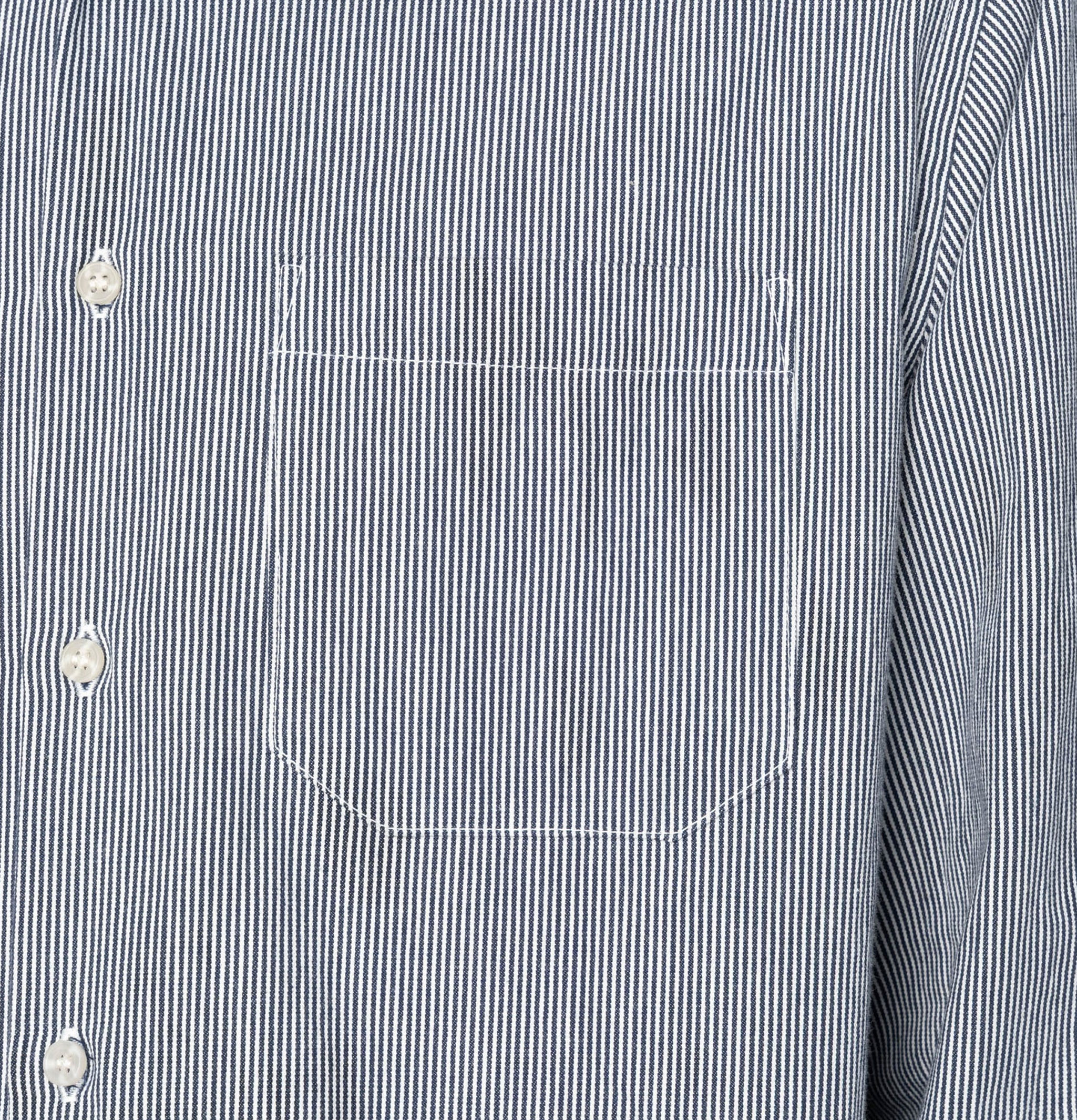 Naked & Famous True Shirt Hickory Indigo