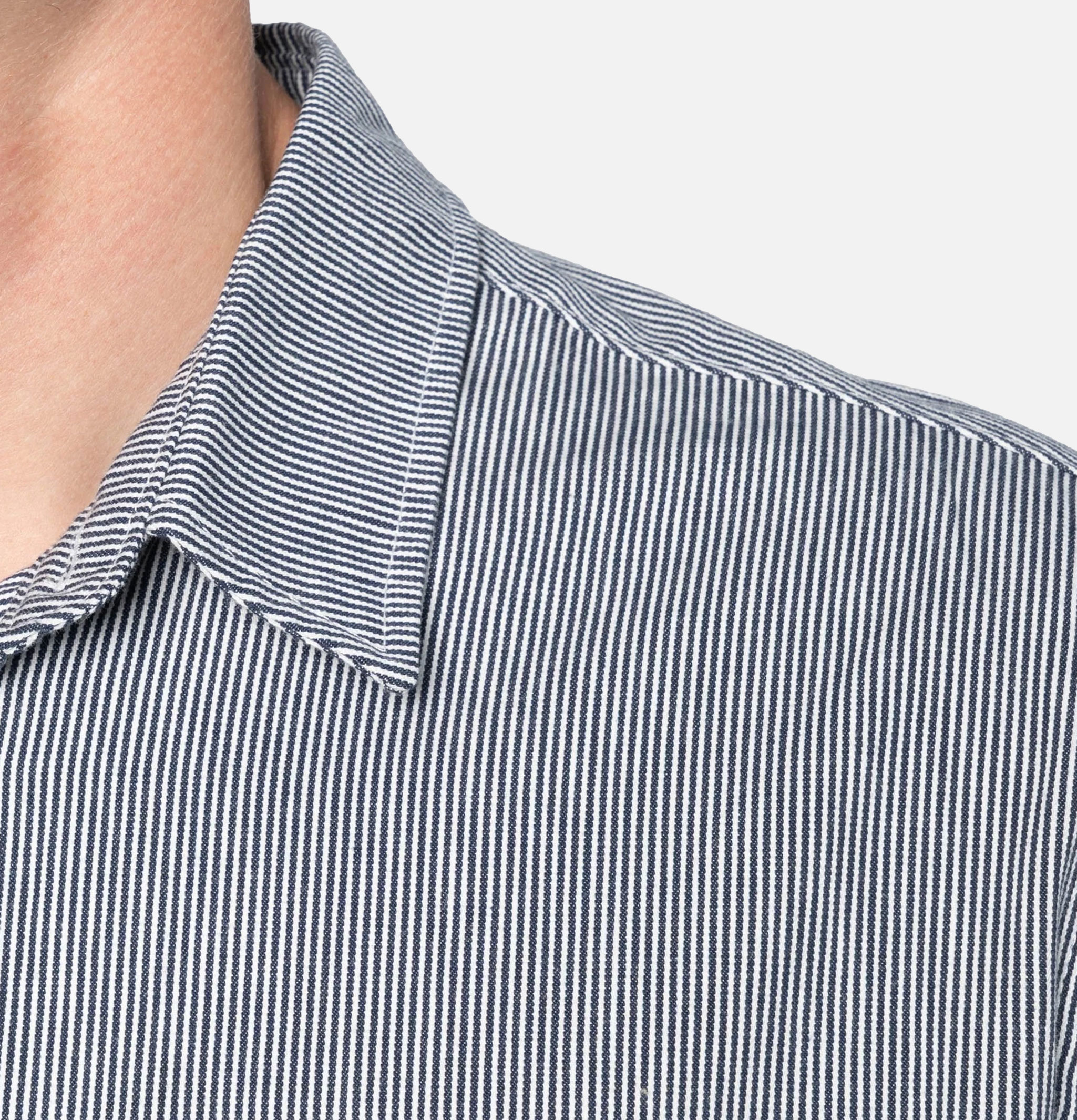 Naked & Famous True Shirt Hickory Indigo