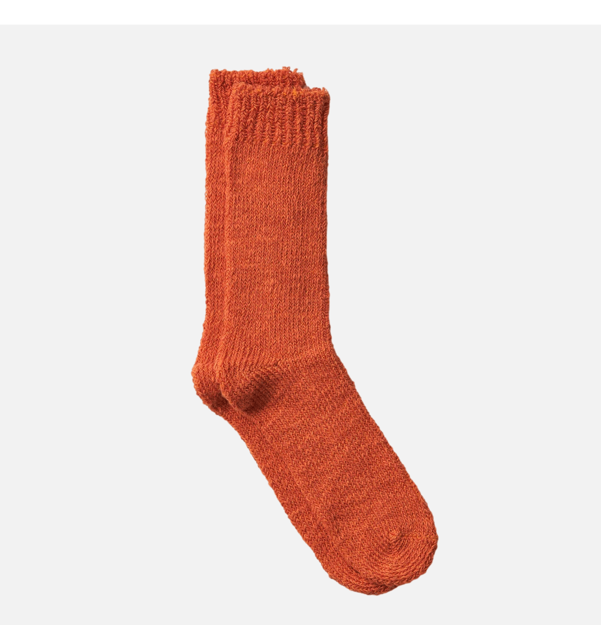 Yahae Chaussettes Organic Coton Chanvre Orange