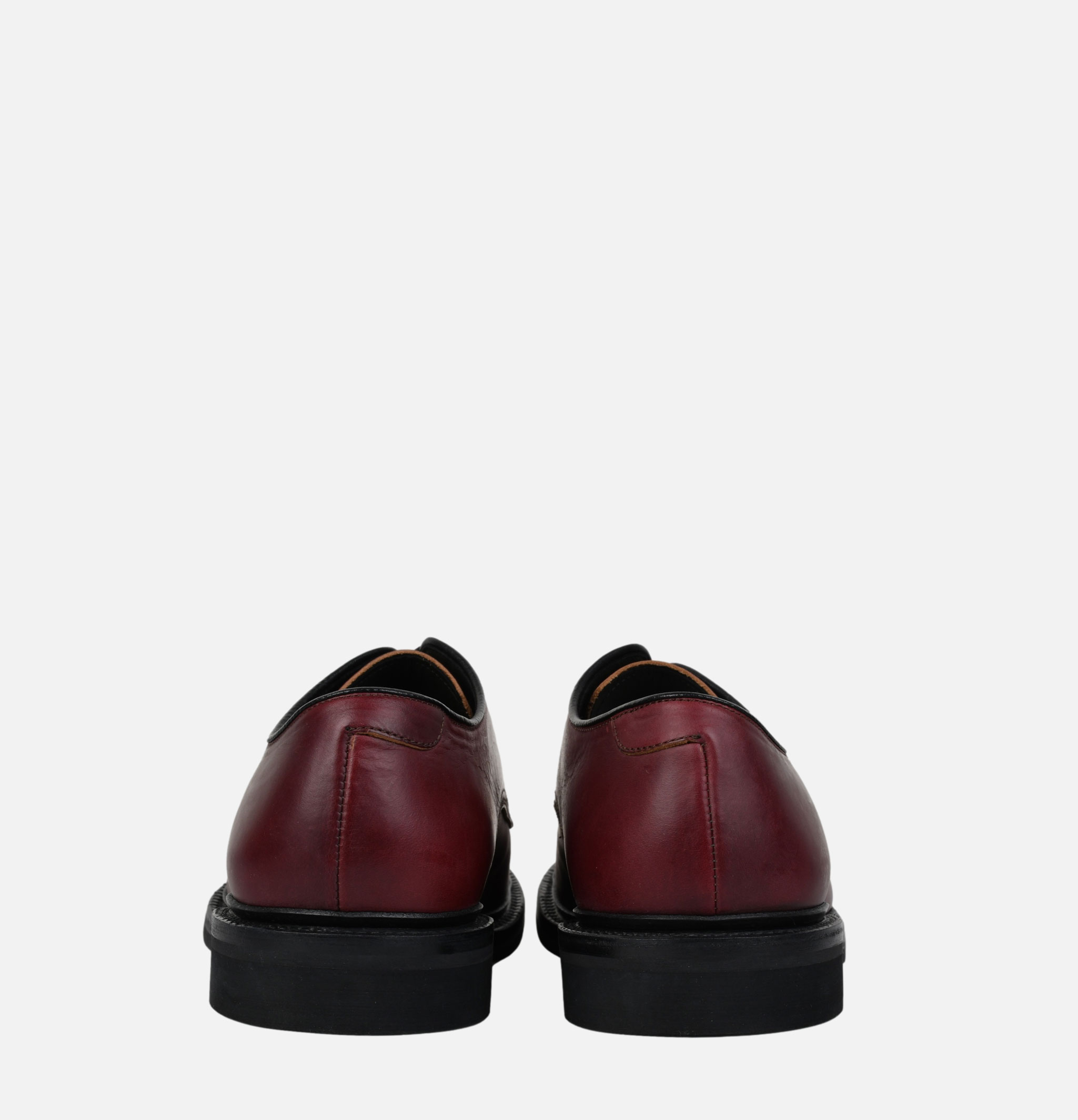 Regal Shoe & Co x Royalcheese Chaussures Cap-toe Horween Burgundy