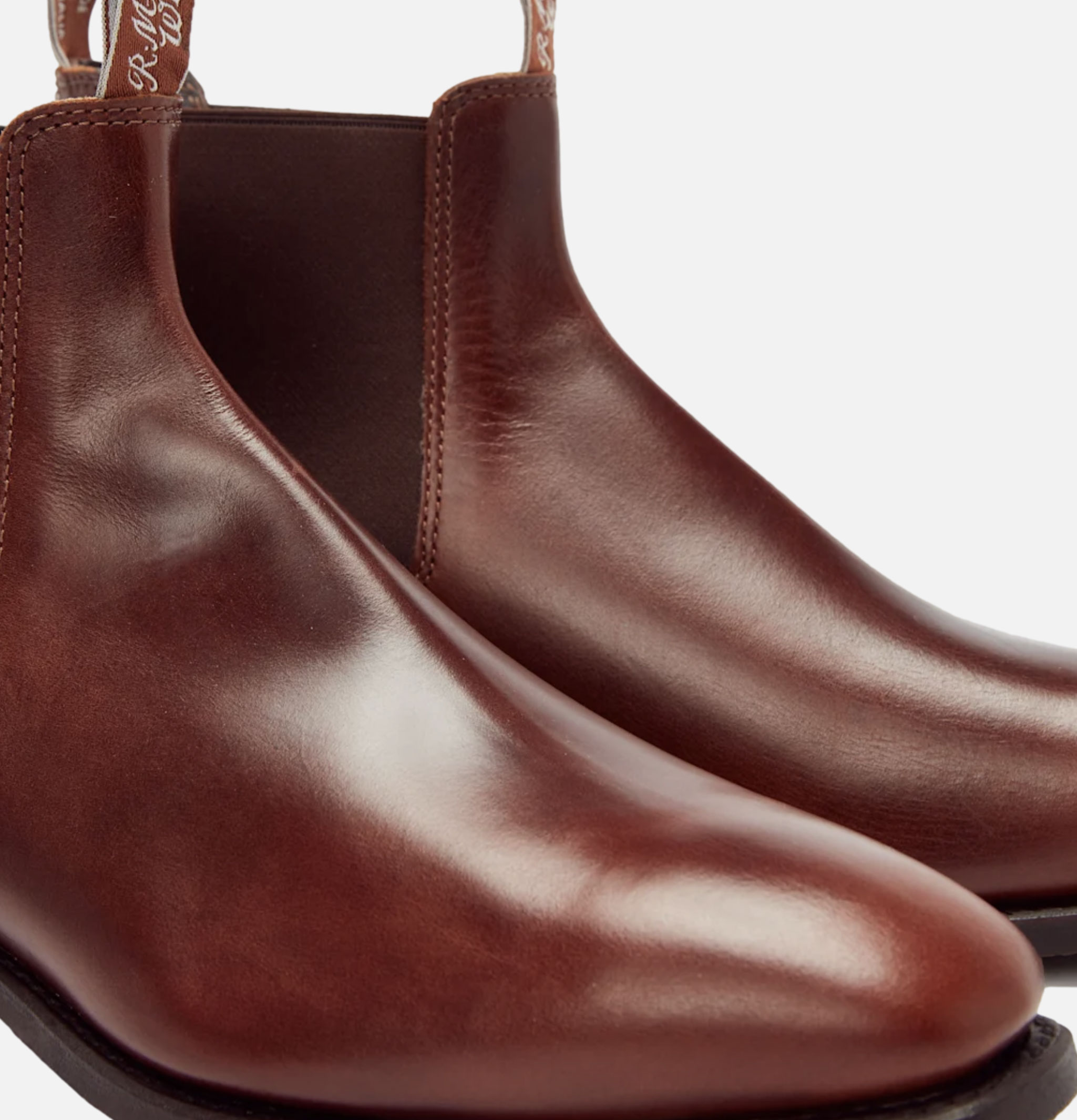 R.M Williams Comfort Crafstman Mid Brown Boots