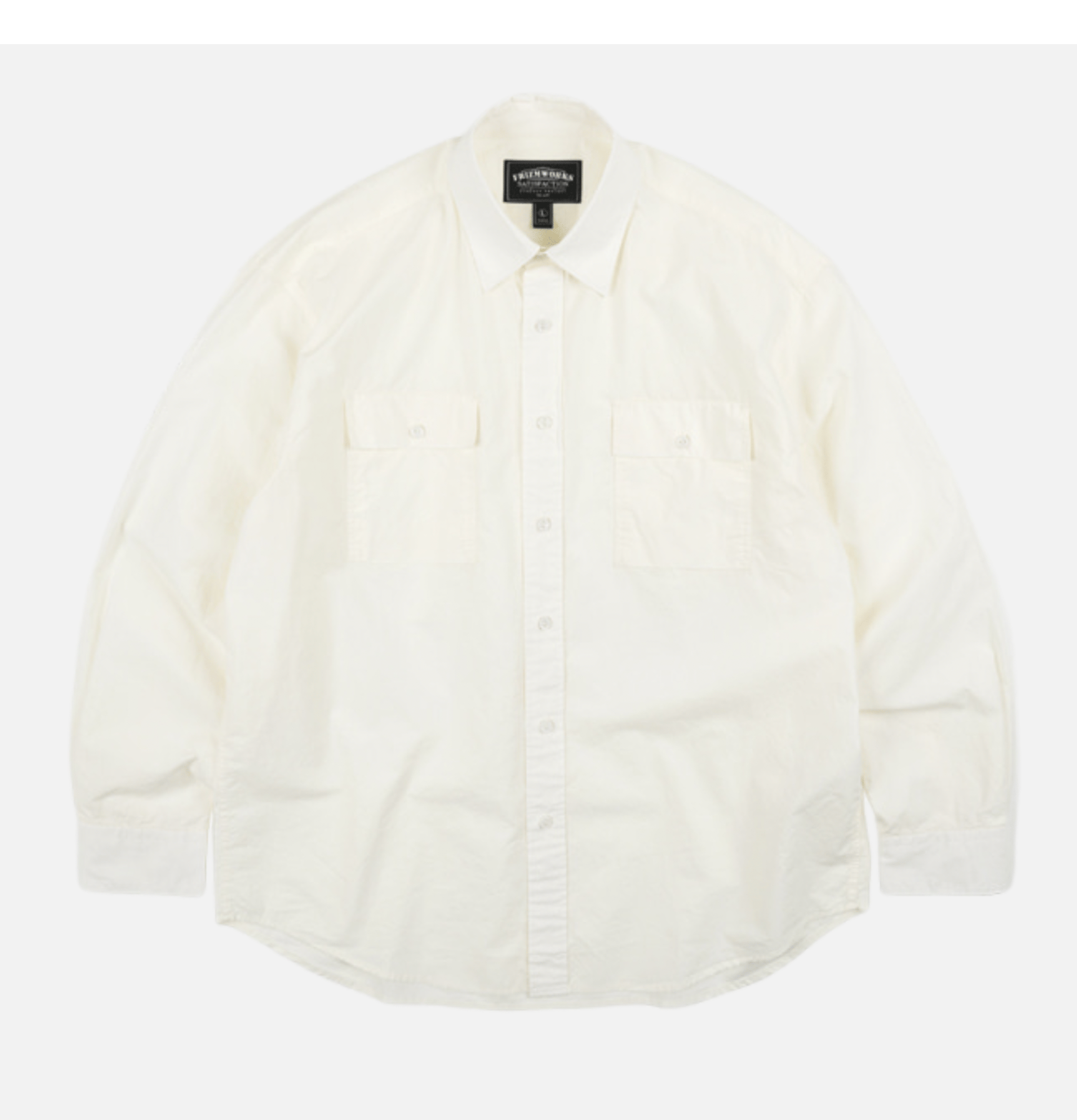 Frizmworks Cigarette Pocket Shirt in Butter
