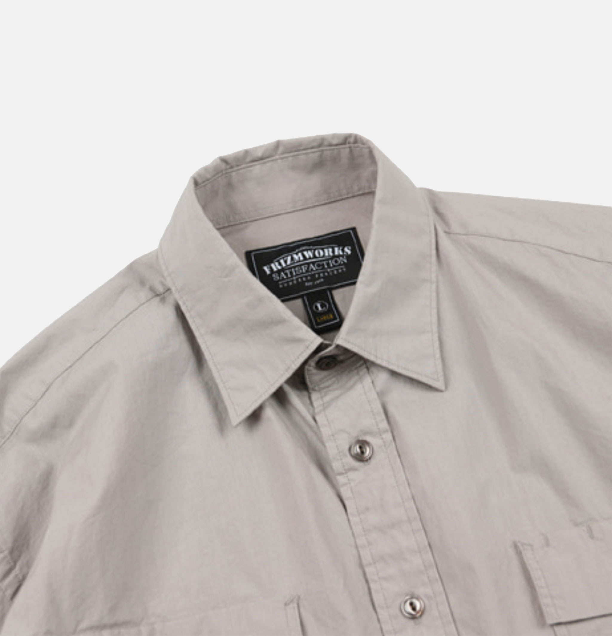 Frizmworks Cigarette Pocket Shirt in Mud