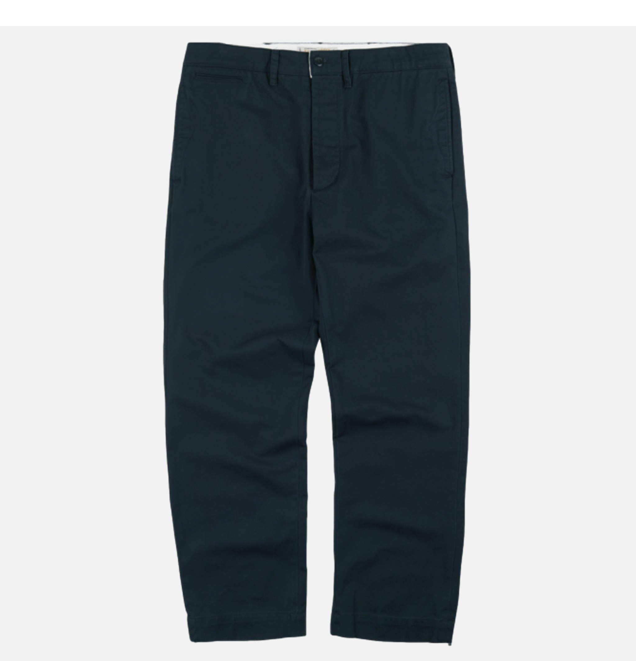 Washed Officer Chino Navy
