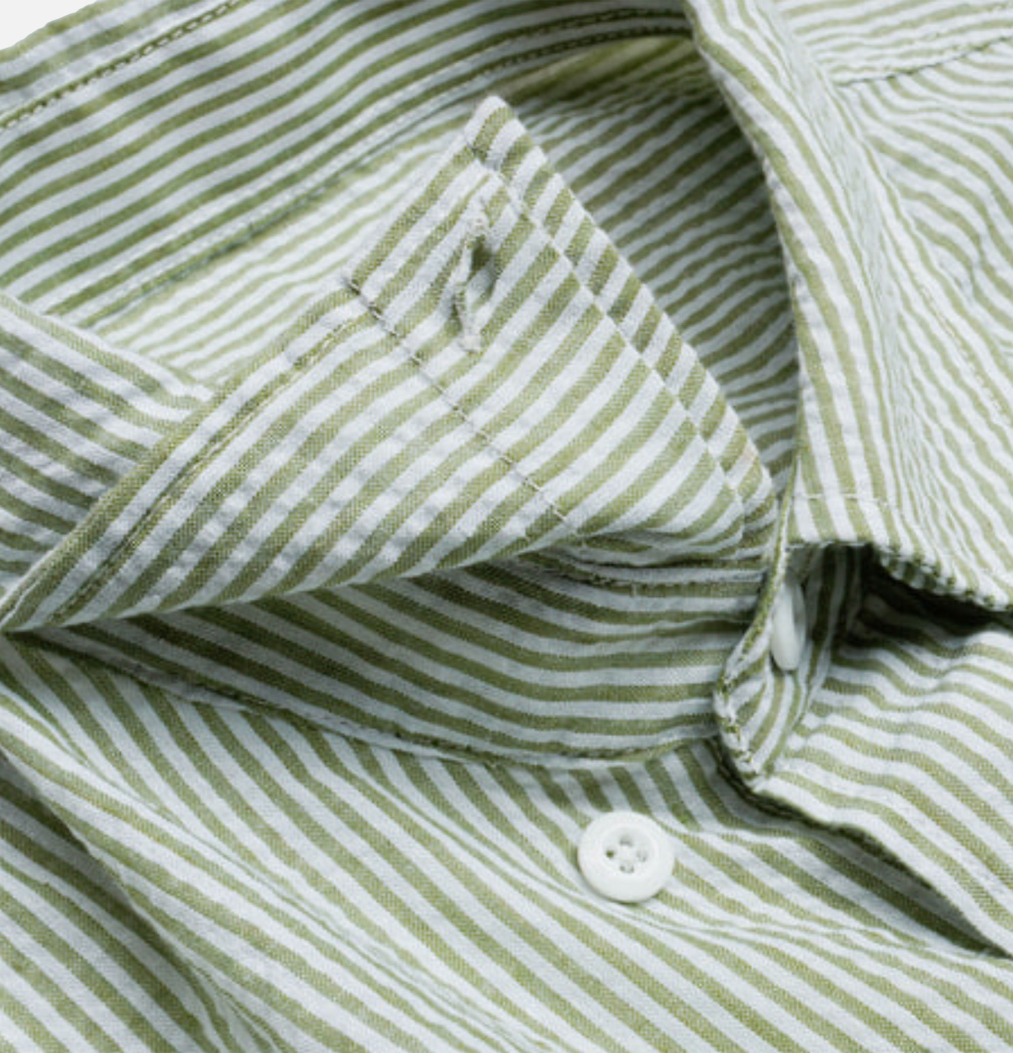 Frizmworks Chemise Og Stripe Seersucker Half Vert