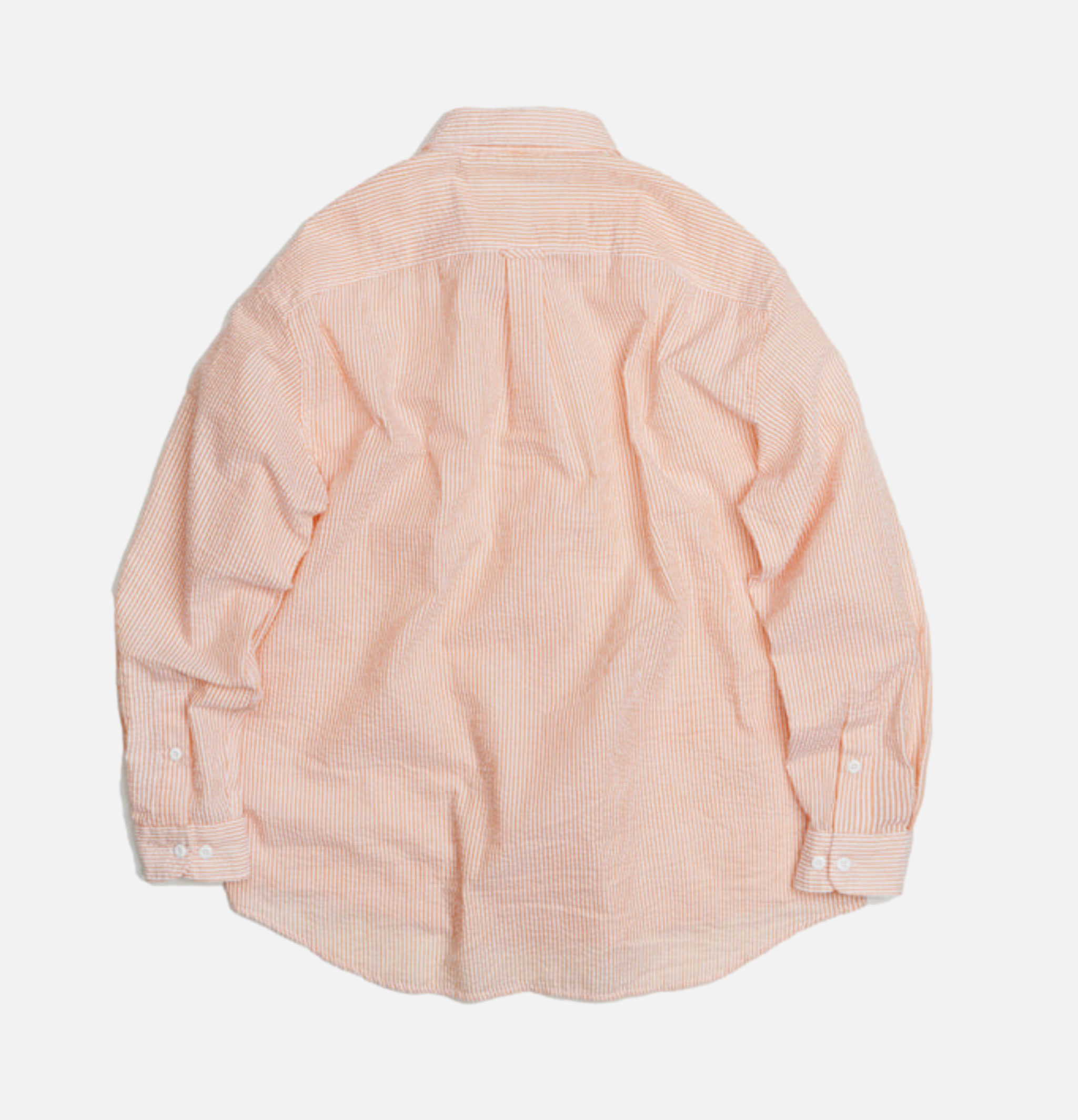 Frizmworks Chemise Og Stripe Seersucker Half Orange