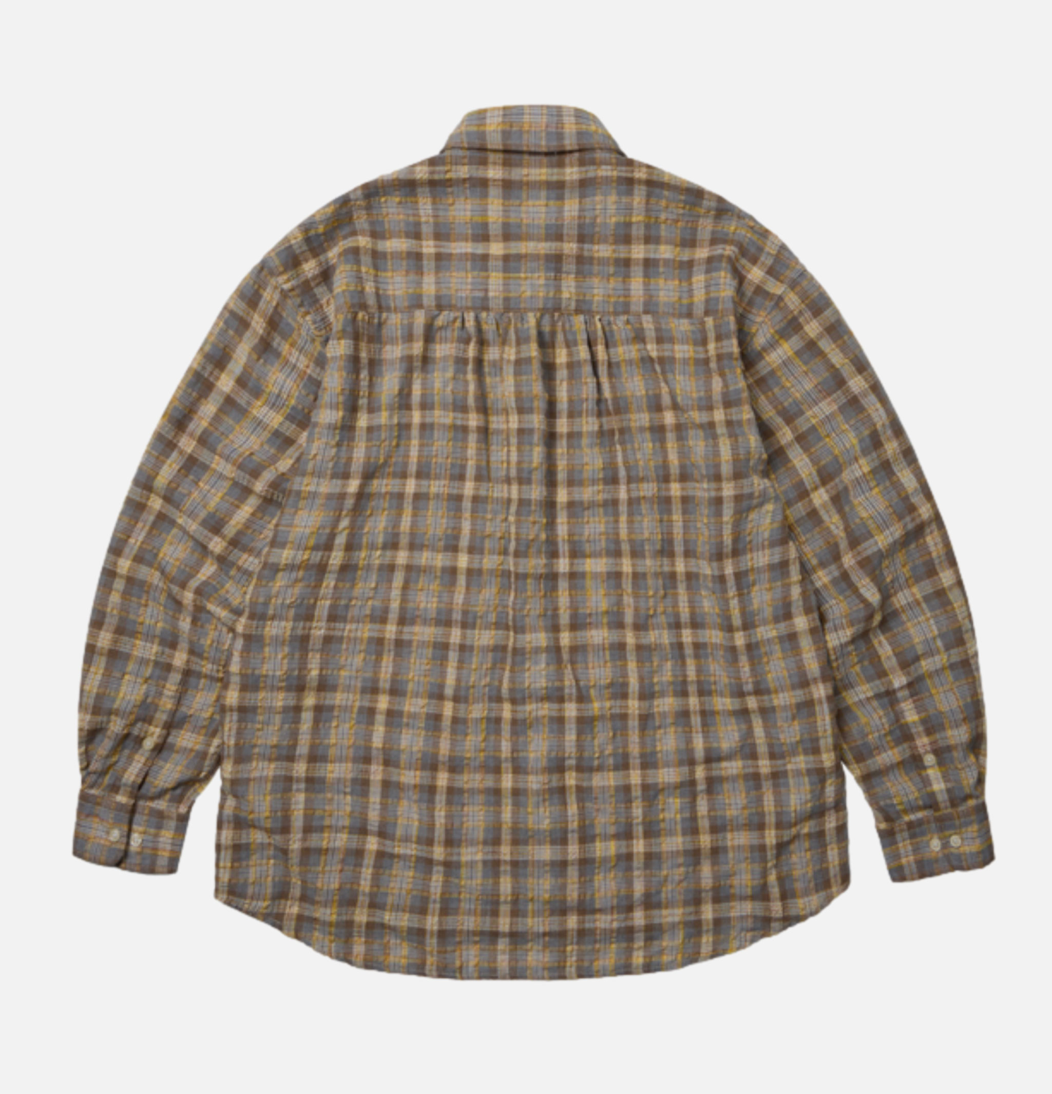 Frizmworks Yellow Uneven Check Shirt