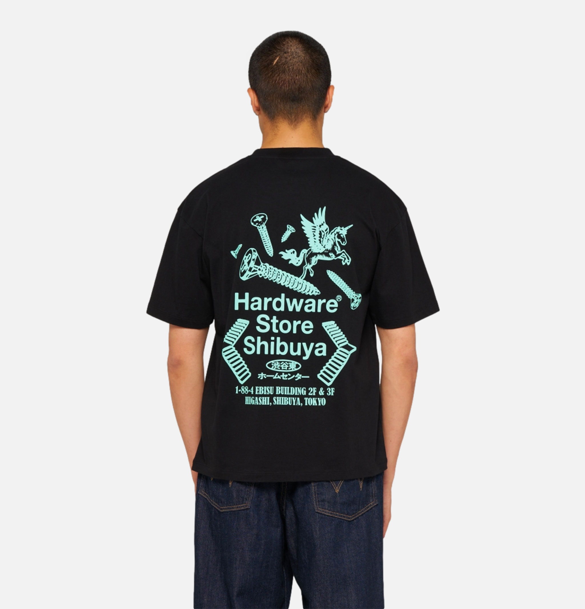 Edwin T-shirt Hardware Store Shibuya Black