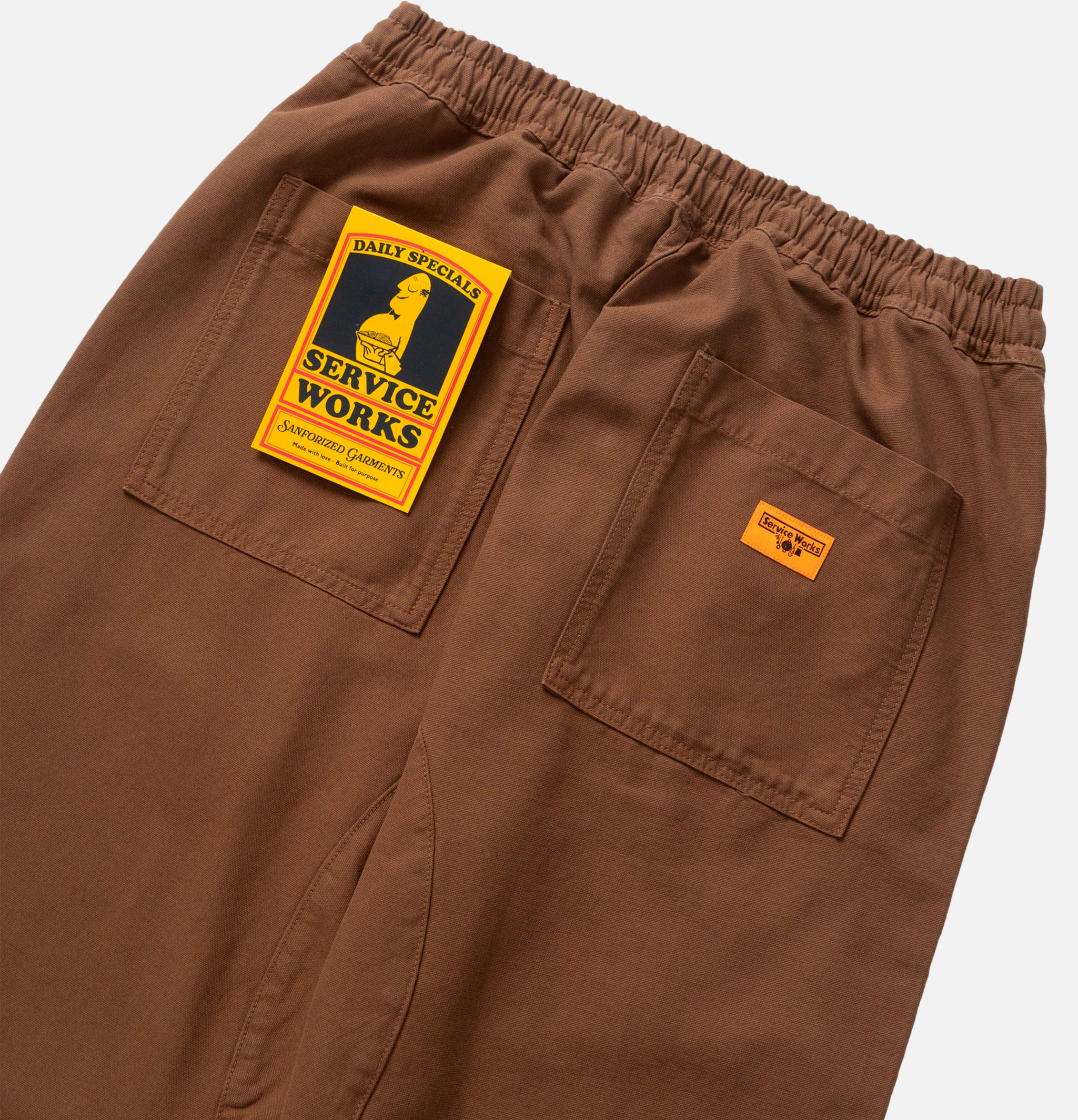 Service Works Pantalon Chef Pant Bark