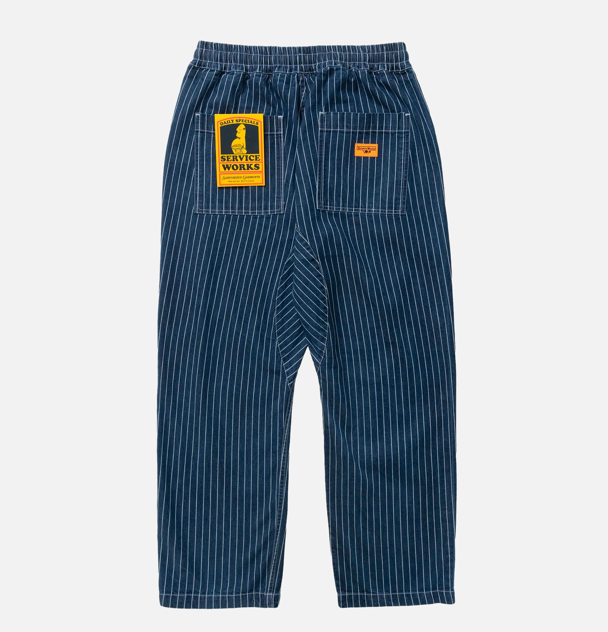 Service Works Chef Pant Denim Pinstripe