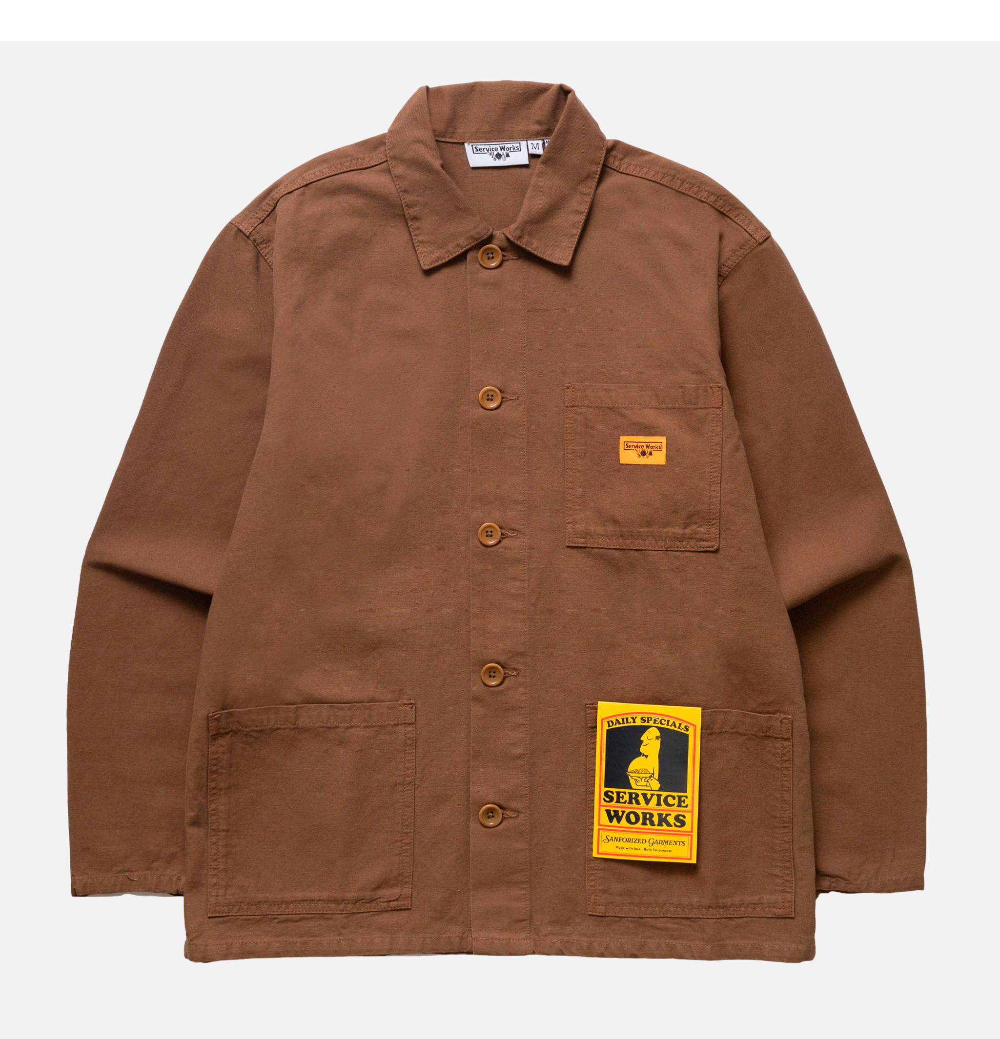 Service Works Chore Shirt Bark