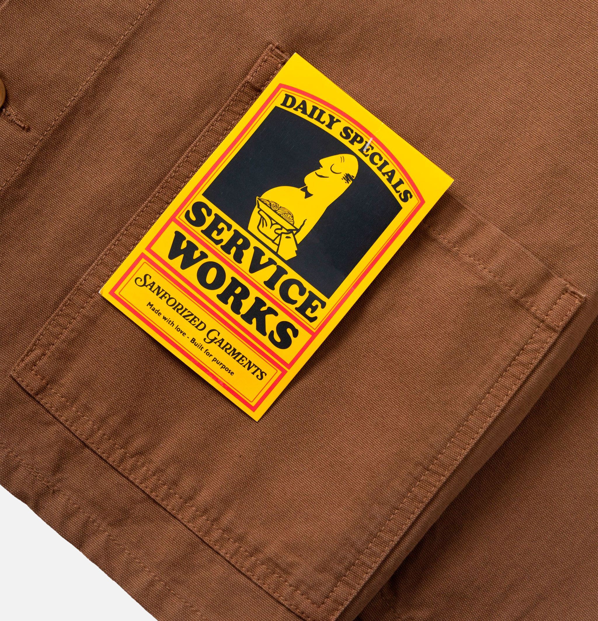 Service Works Chore Shirt Bark