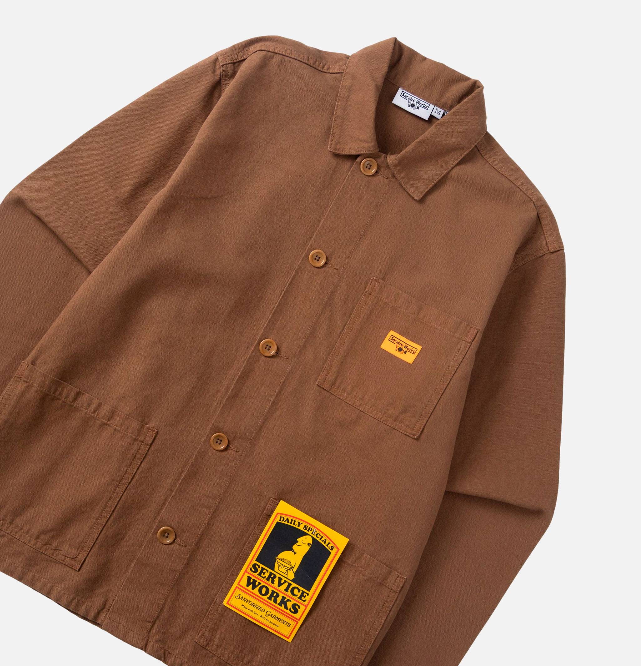 Service Works Chore Shirt Bark