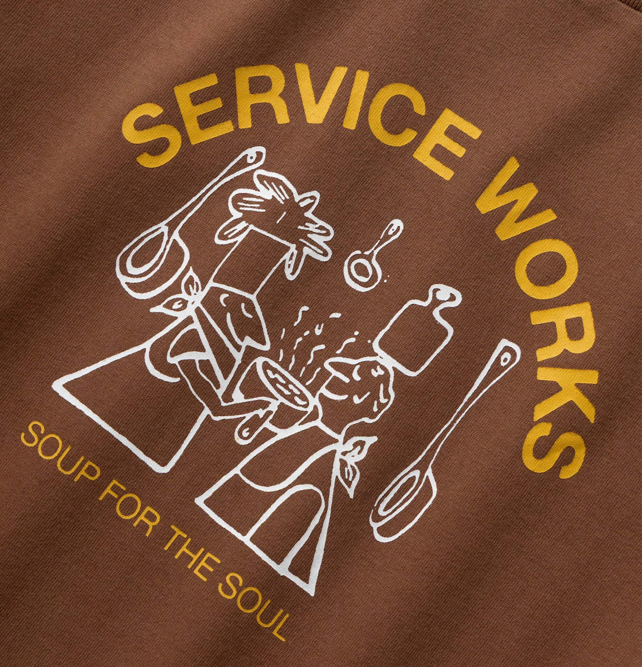 Service Works “Soup For The Soul” Bark T-Shirt