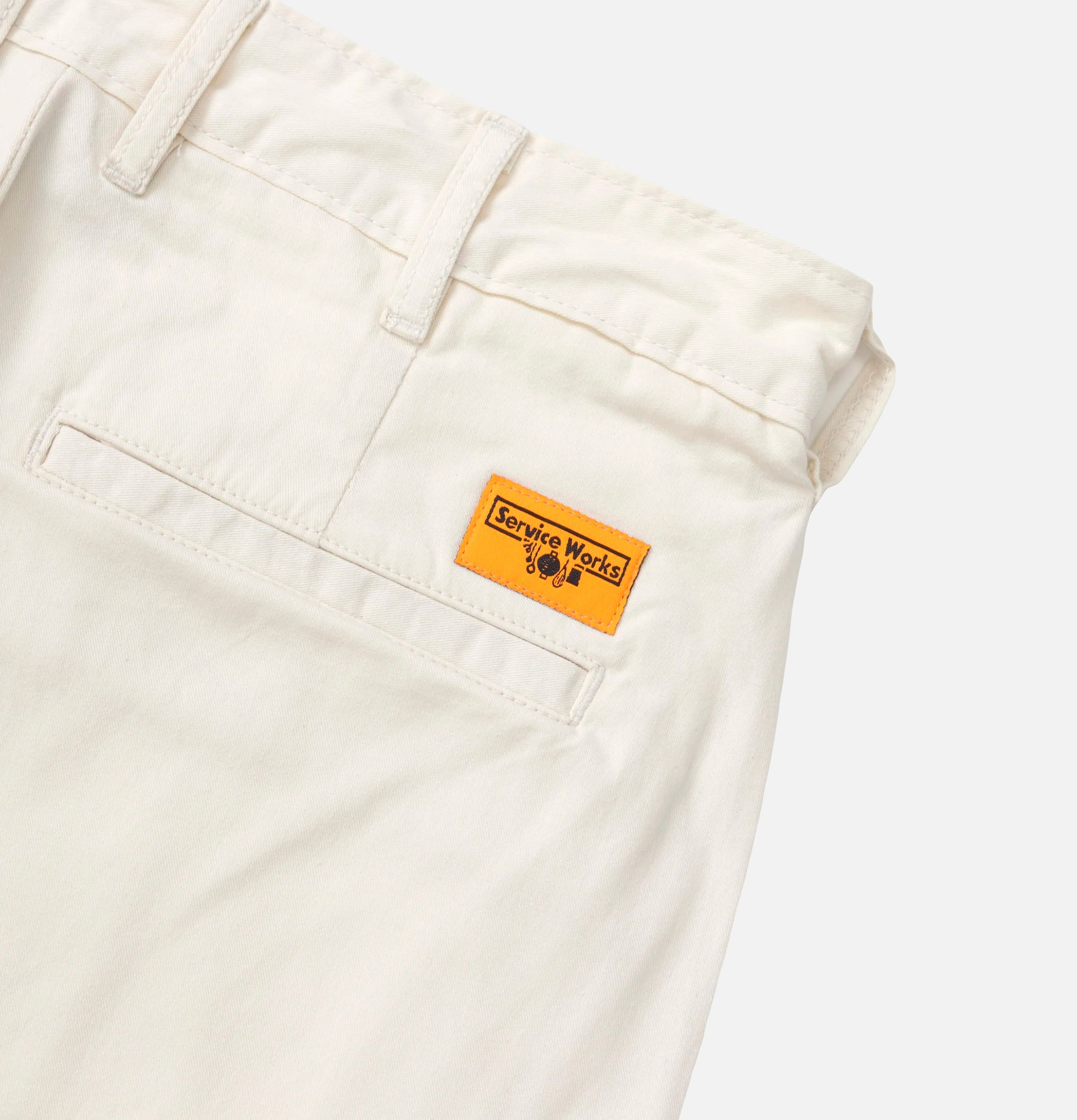 Service Works Part Timer Short Off White