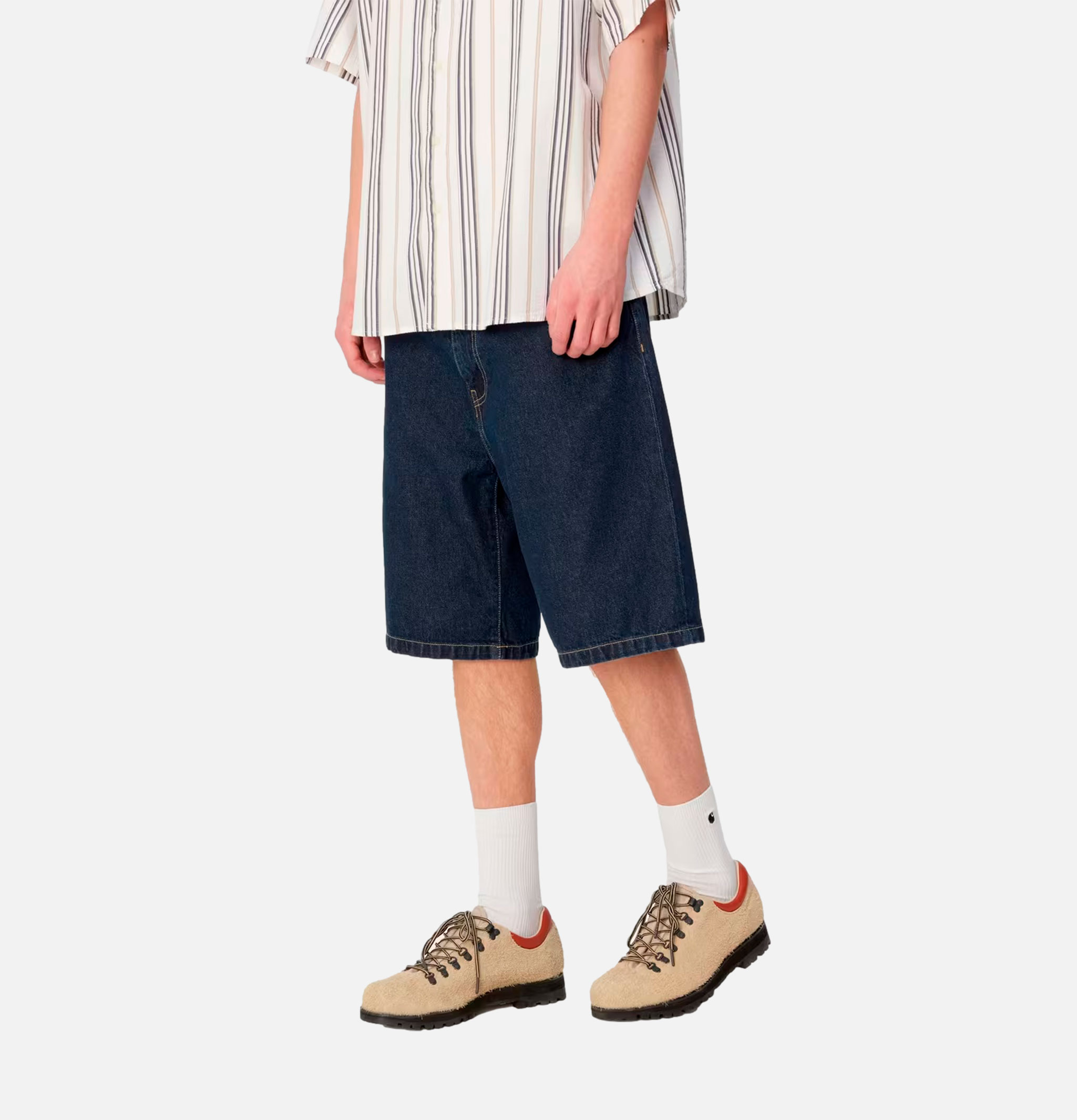 Carhartt WIP Landon Short Blue Rinsed