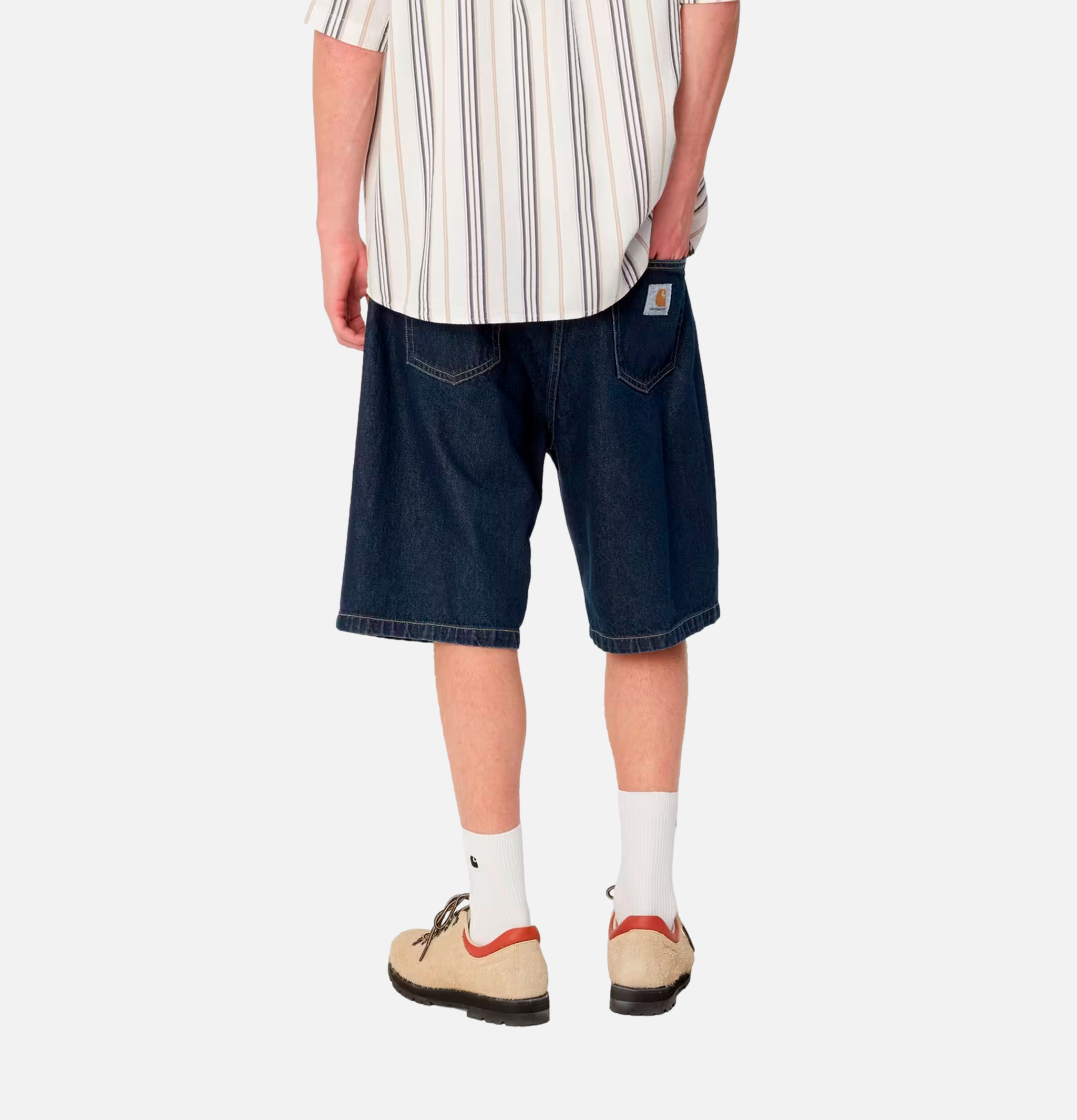 Carhartt WIP Landon Short Blue Rinsed