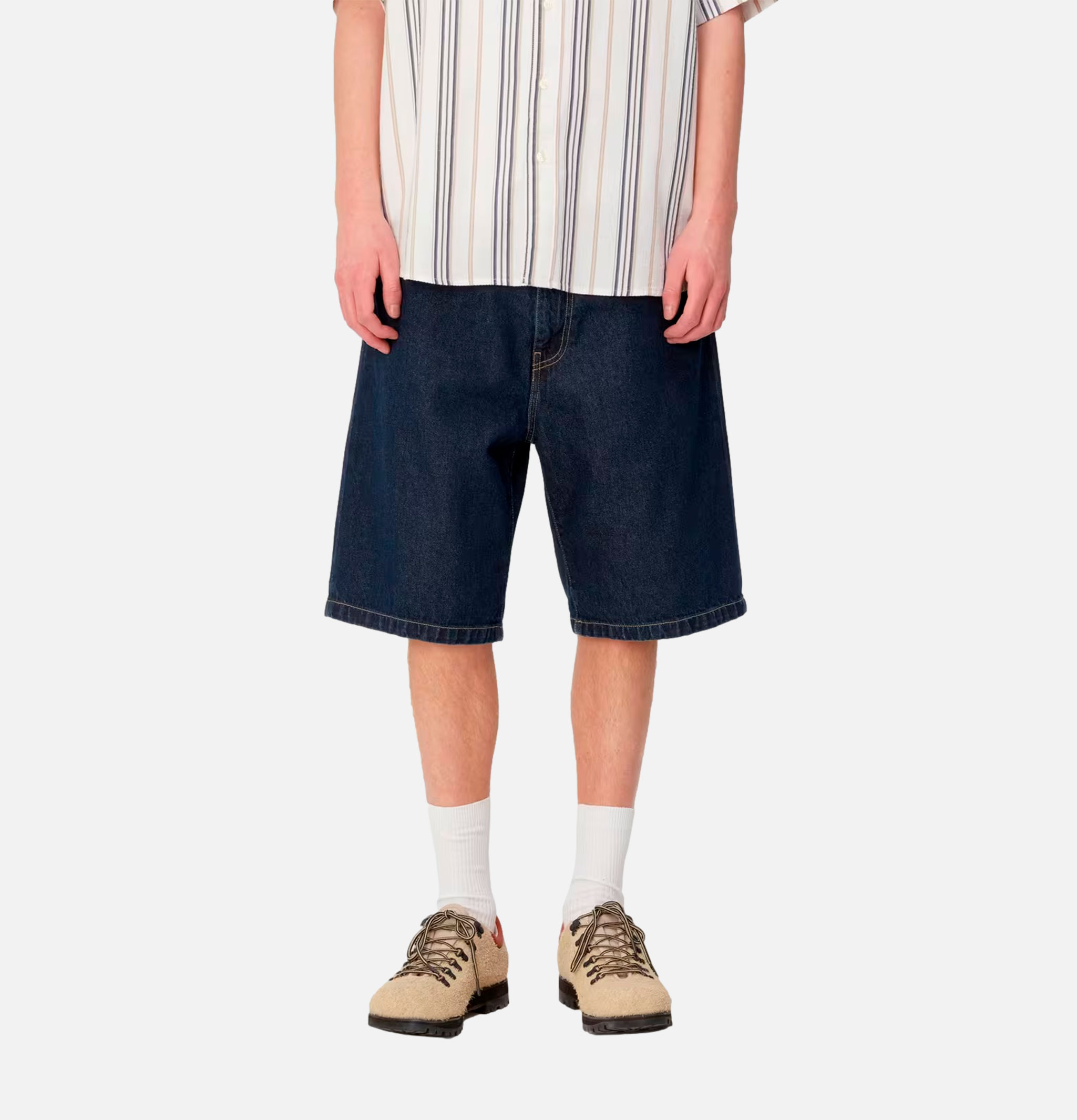 Carhartt WIP Landon Short Blue Rinsed